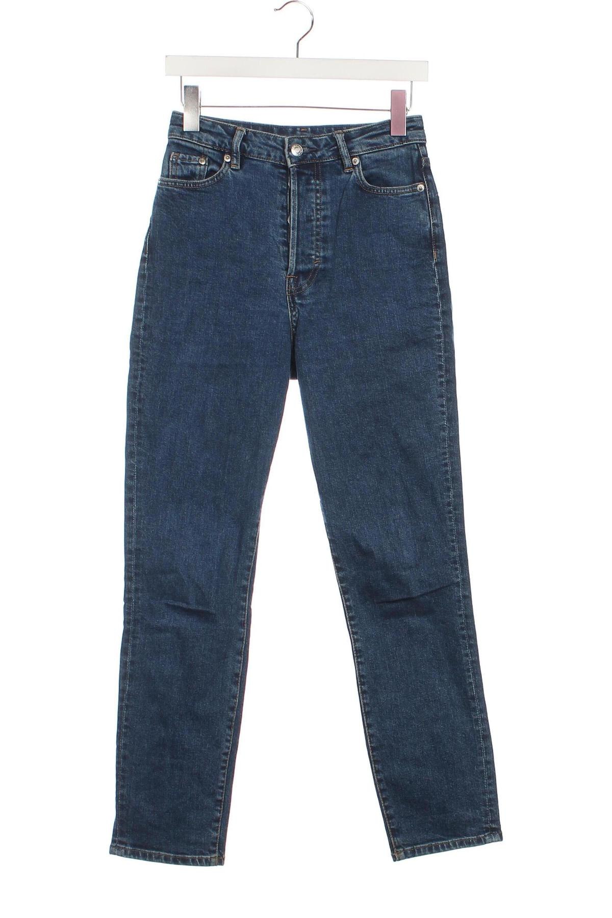 Damskie jeansy H&M Mama, Rozmiar XS, Kolor Niebieski, Cena 37,99 zł