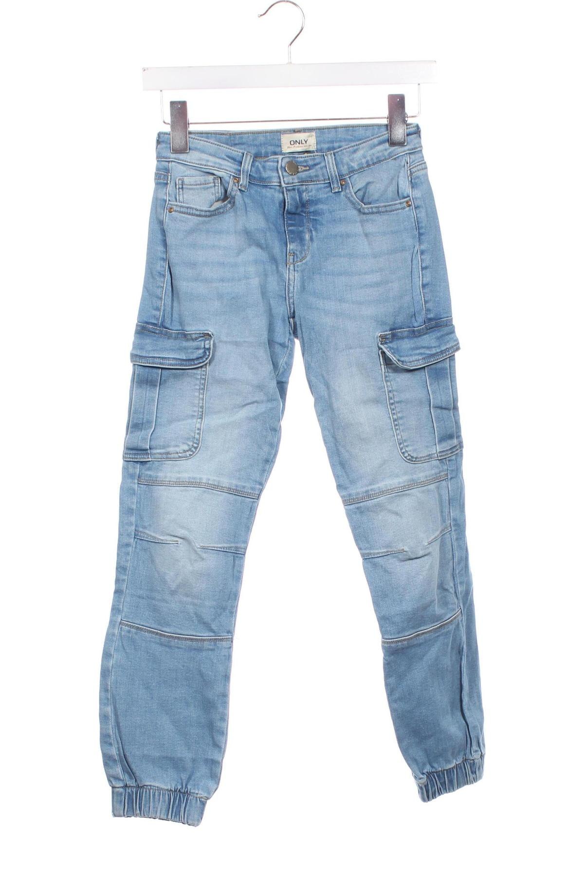 Damskie jeansy ONLY, Rozmiar XS, Kolor Niebieski, Cena 49,99 zł