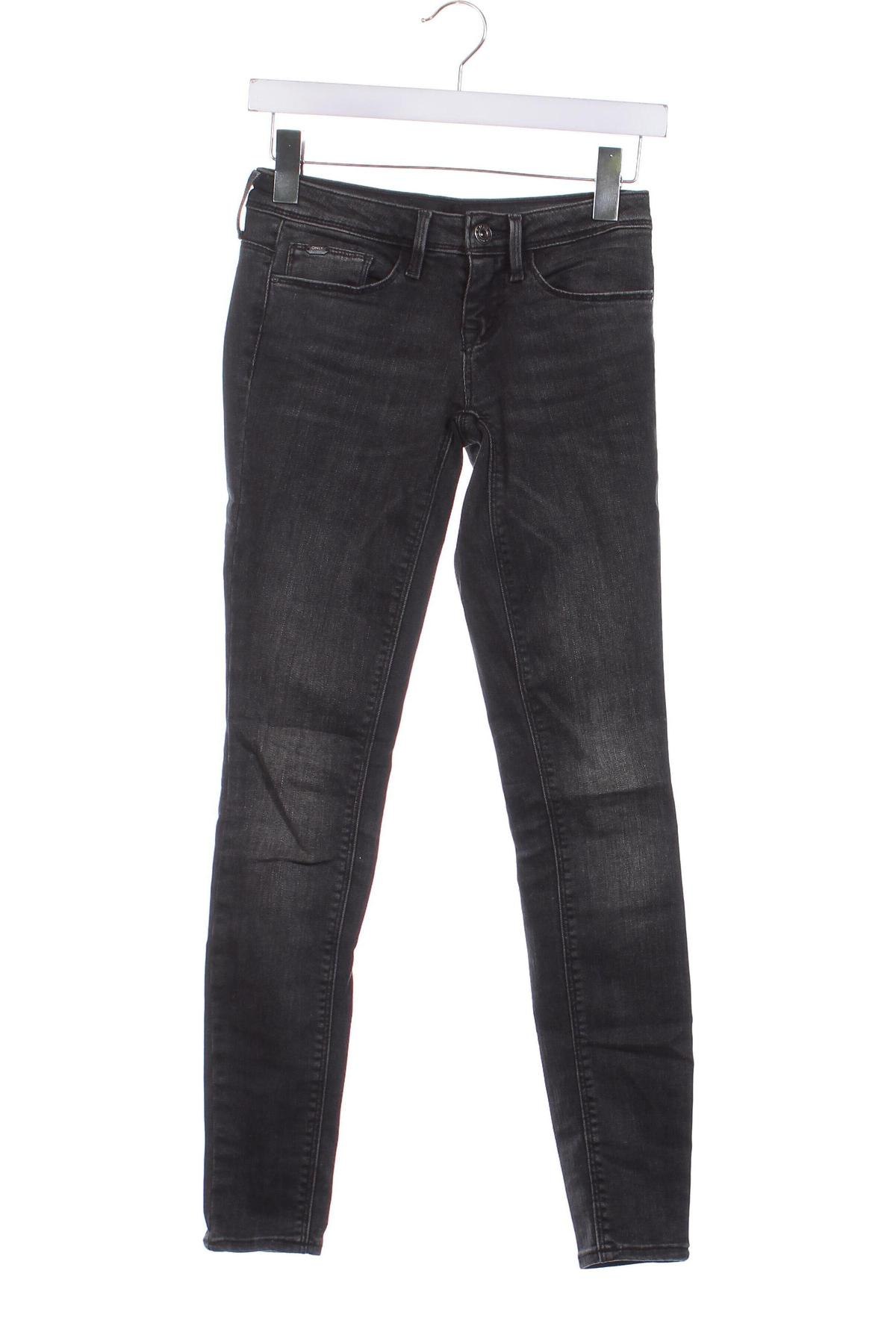 Damskie jeansy ONLY, Rozmiar XS, Kolor Szary, Cena 46,99 zł