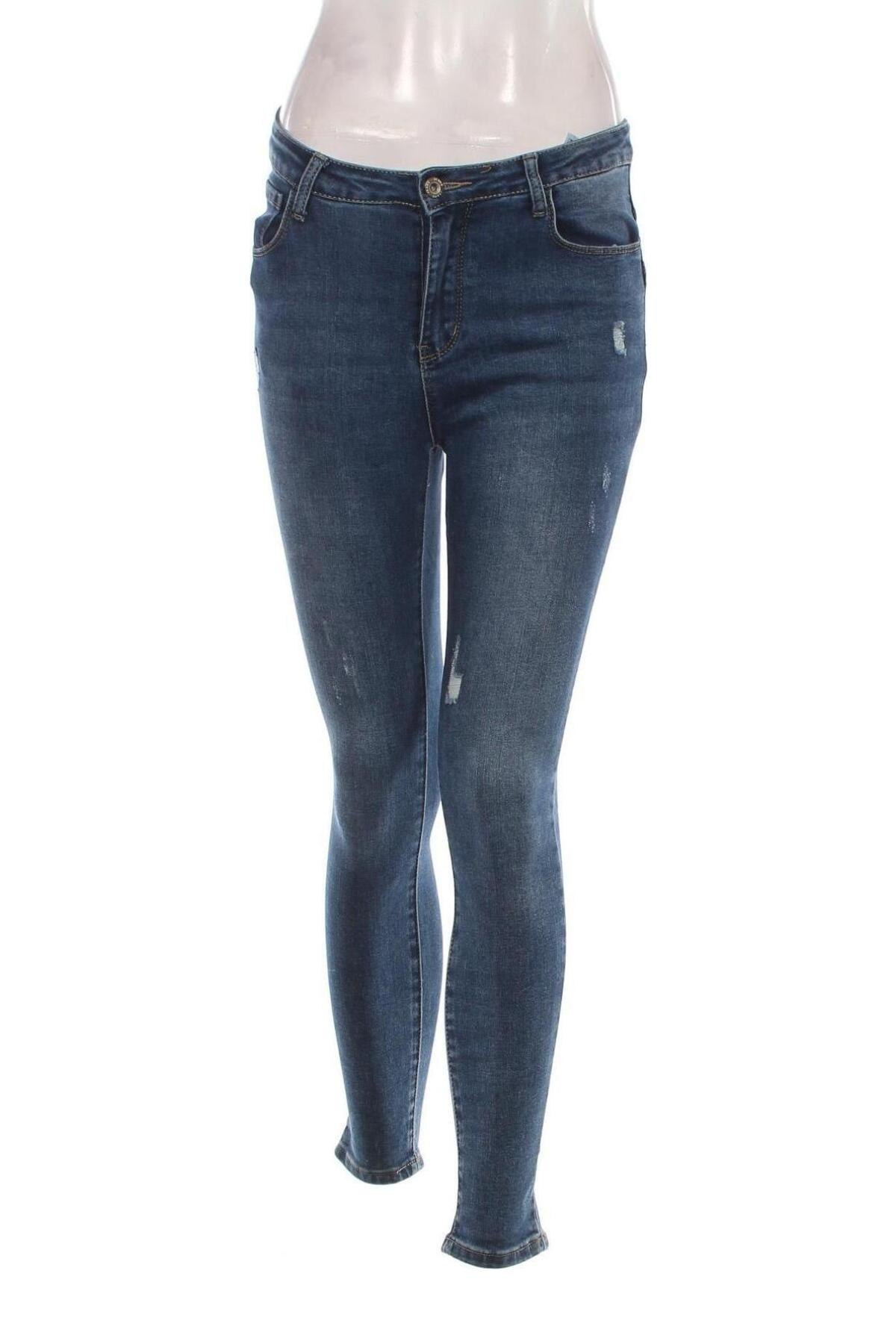 Blugi de femei Premium Denim, Mărime M, Culoare Albastru, Preț 51,99 Lei