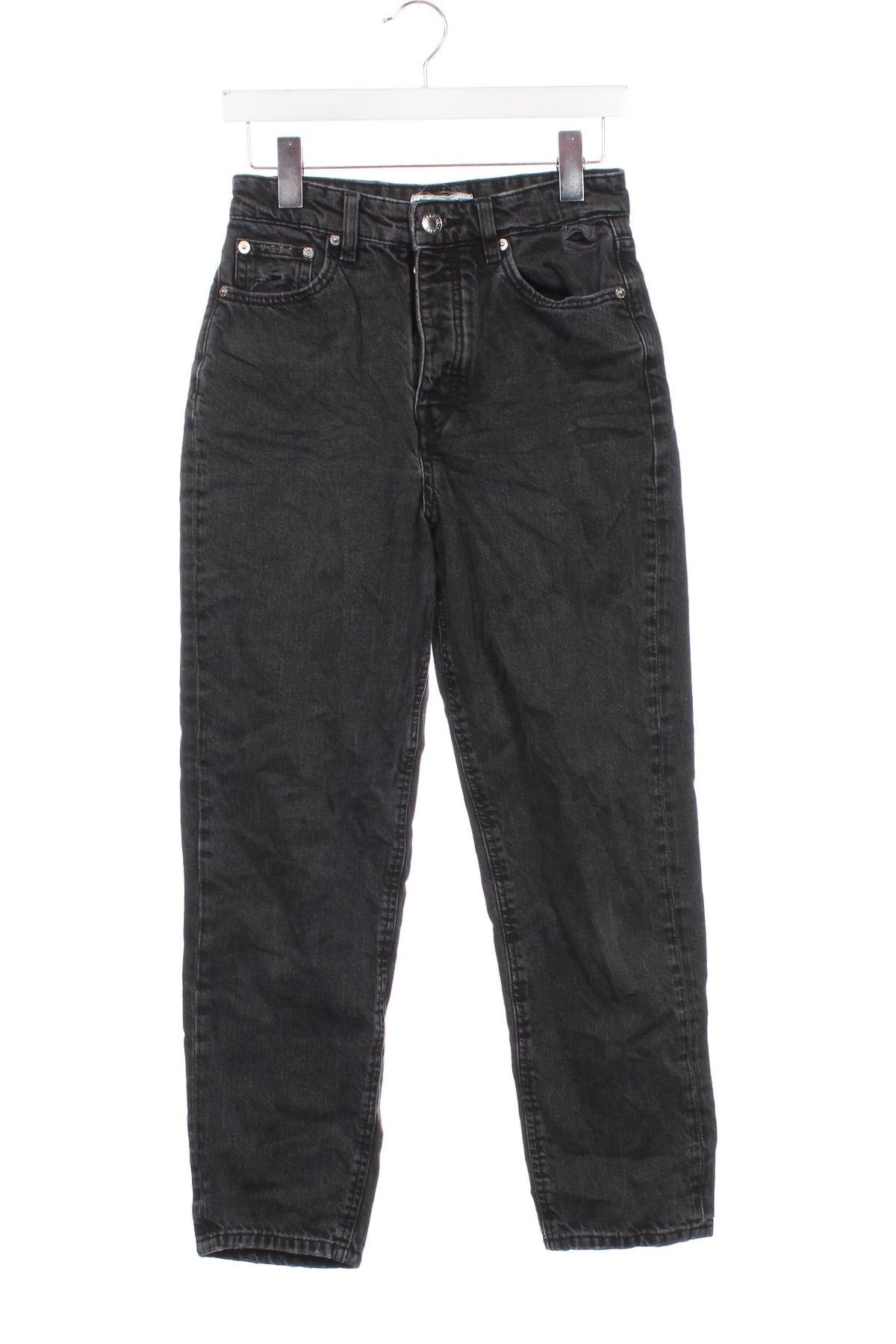 Damskie jeansy Pull&Bear, Rozmiar XS, Kolor Czarny, Cena 46,99 zł