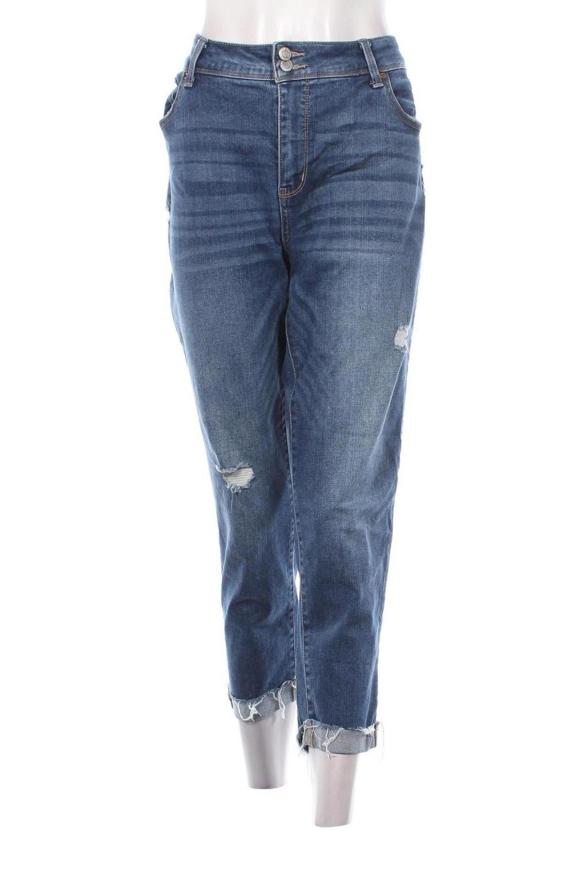 Damen Jeans Time and tru, Größe XXL, Farbe Blau, Preis 20,49 €