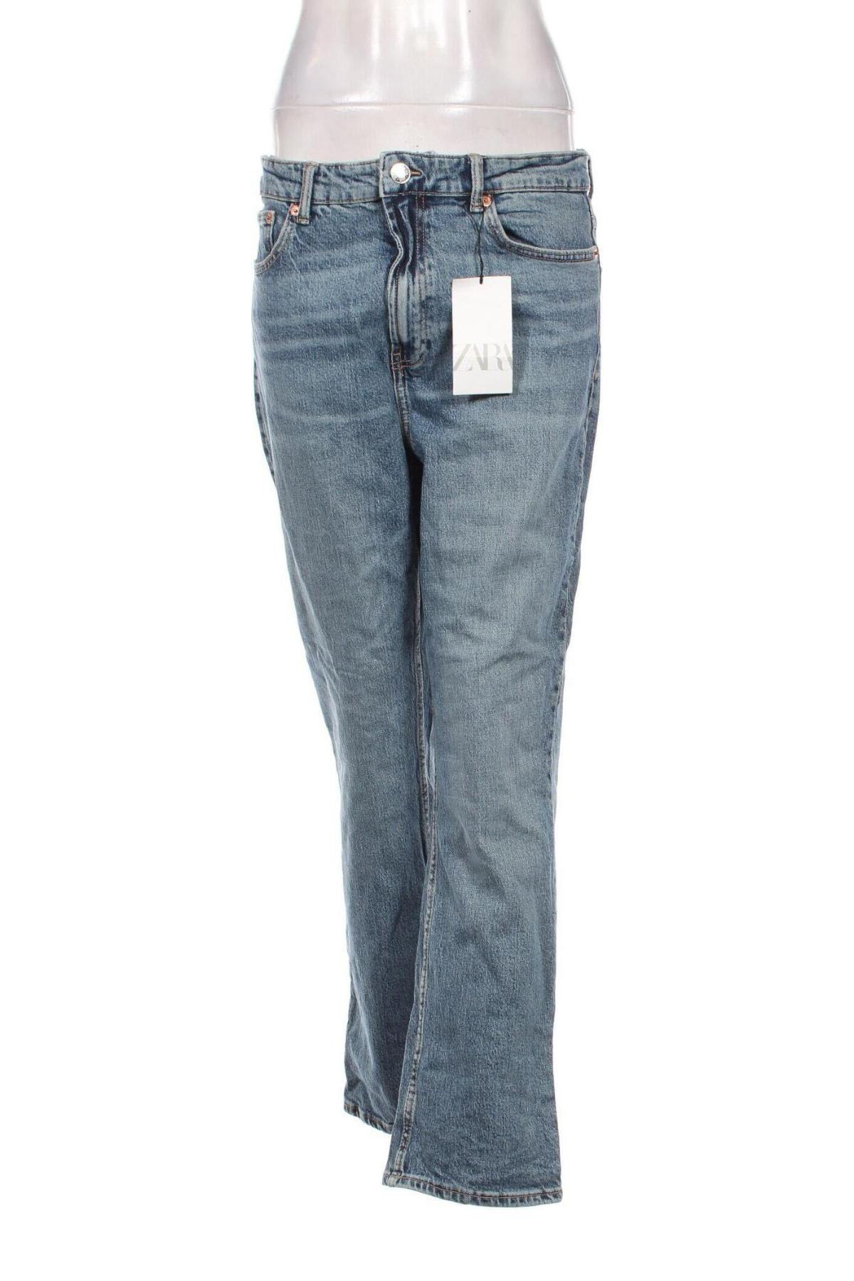 Damen Jeans Zara, Größe L, Farbe Blau, Preis 43,49 €