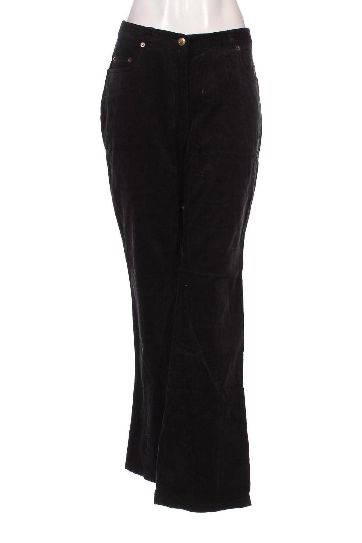 Pantaloni de velvet de femei, Mărime XL, Culoare Negru, Preț 95,99 Lei