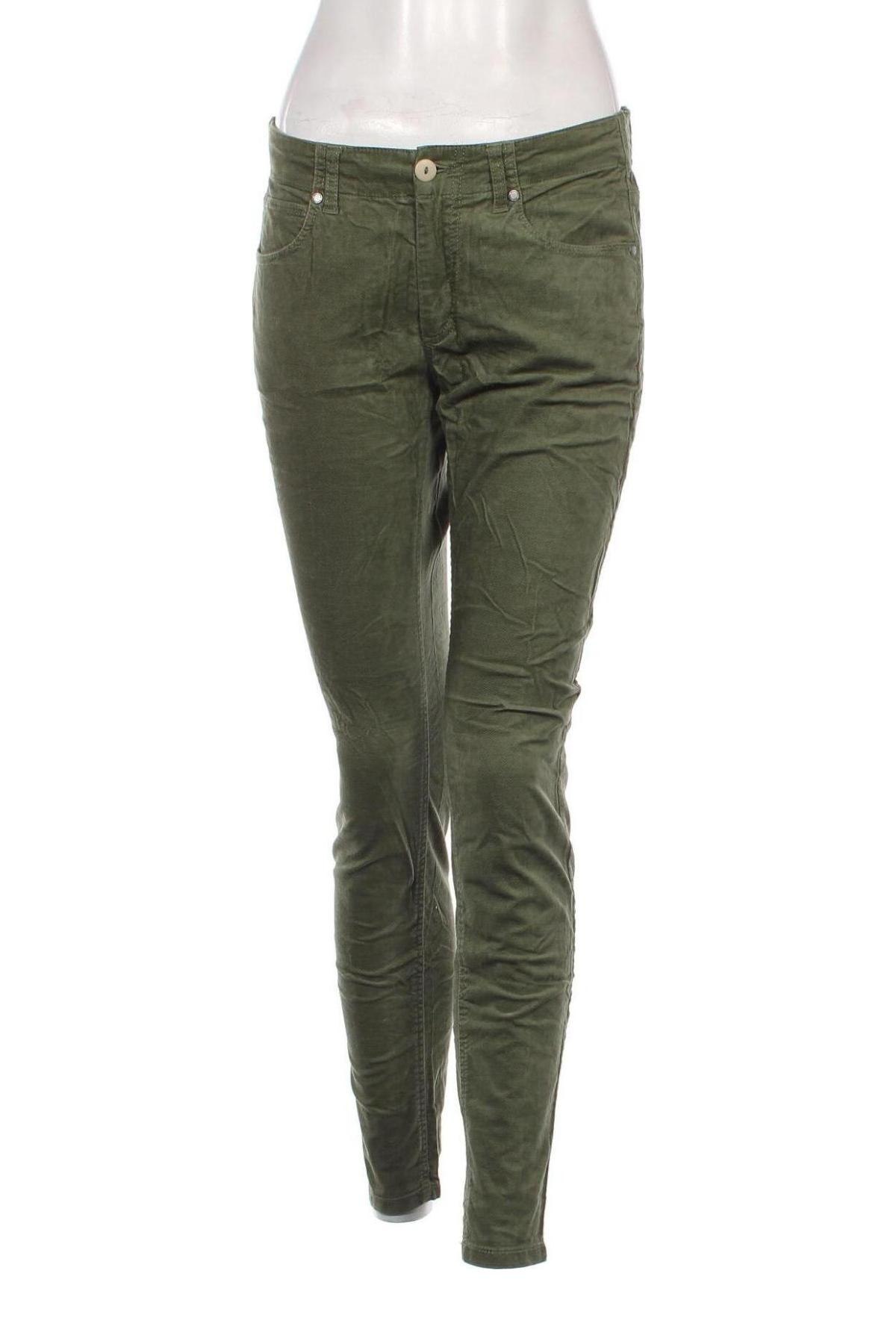 Damen Cordhose, Größe M, Farbe Grün, Preis 6,99 €