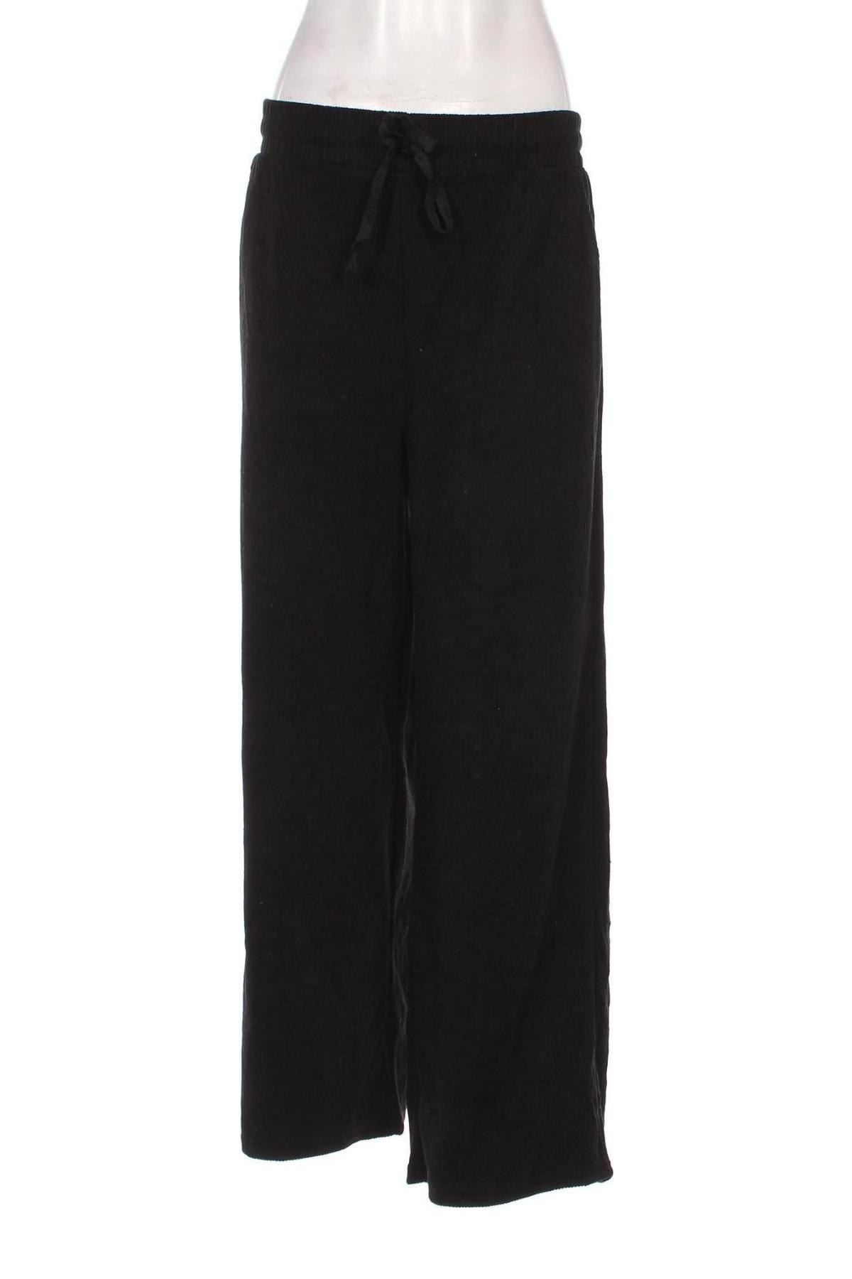 Pantaloni de velvet de femei, Mărime XL, Culoare Negru, Preț 95,99 Lei