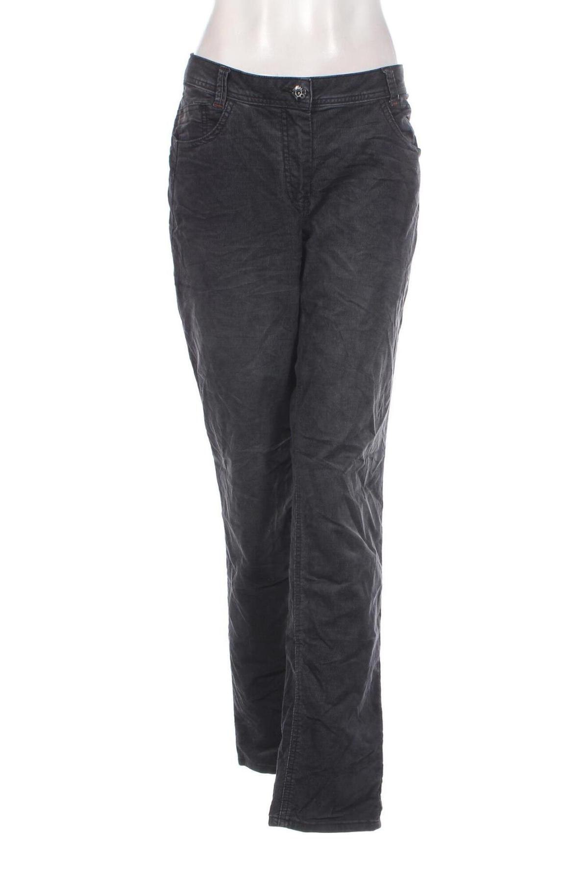 Damen Cordhose Cecil, Größe XL, Farbe Grau, Preis 11,99 €