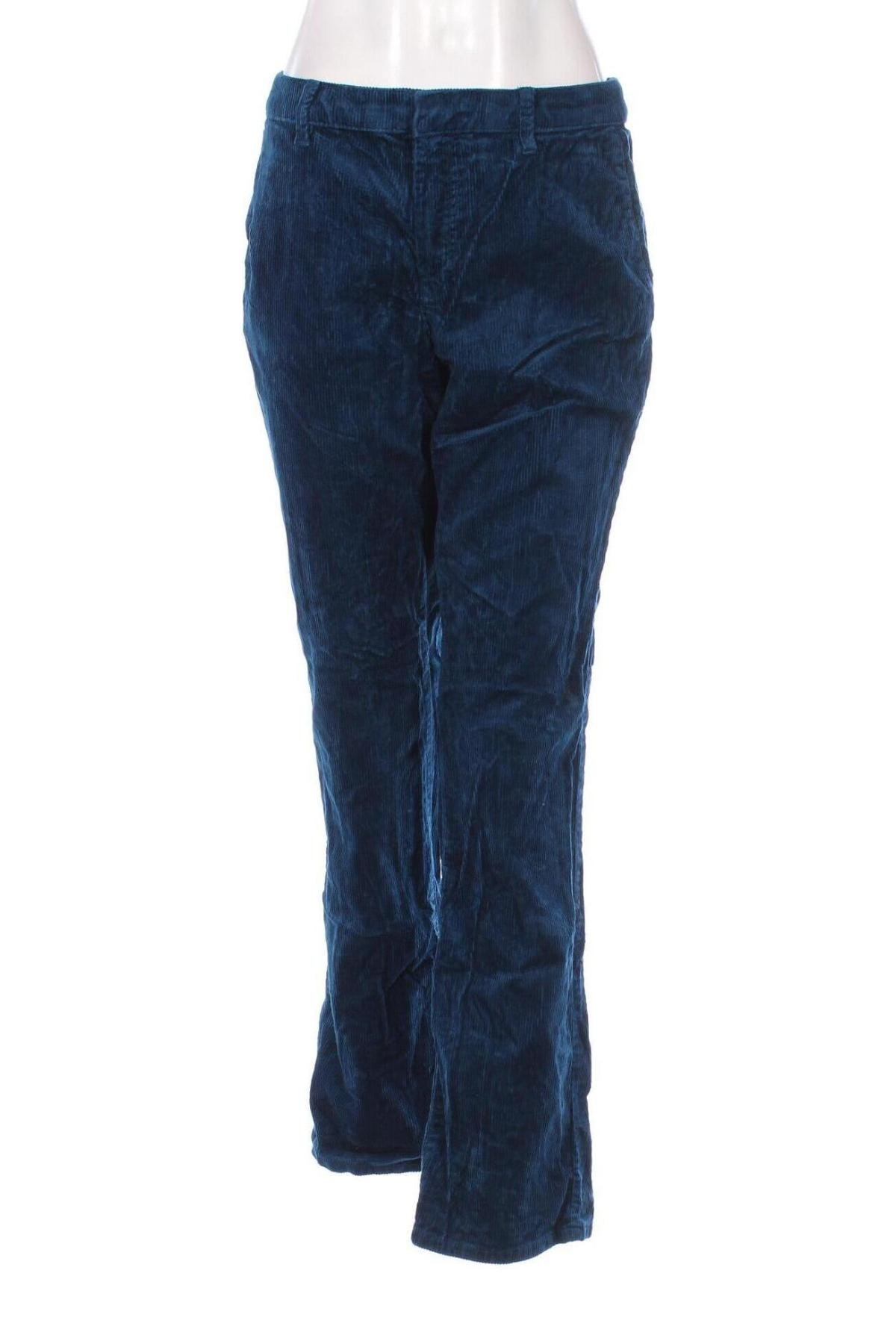 Pantaloni de velvet de femei Esprit, Mărime M, Culoare Albastru, Preț 63,99 Lei