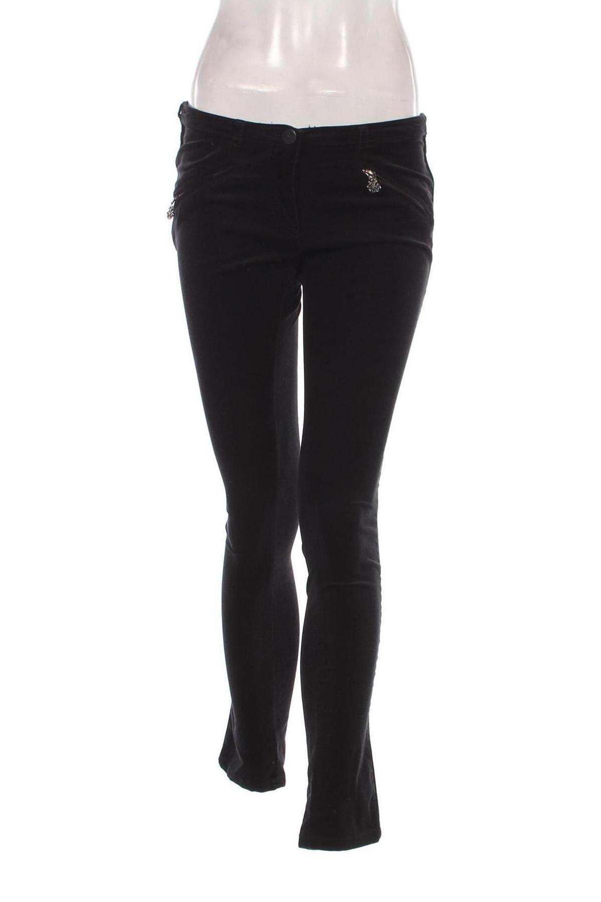 Pantaloni de velvet de femei Maison Scotch, Mărime S, Culoare Negru, Preț 183,67 Lei