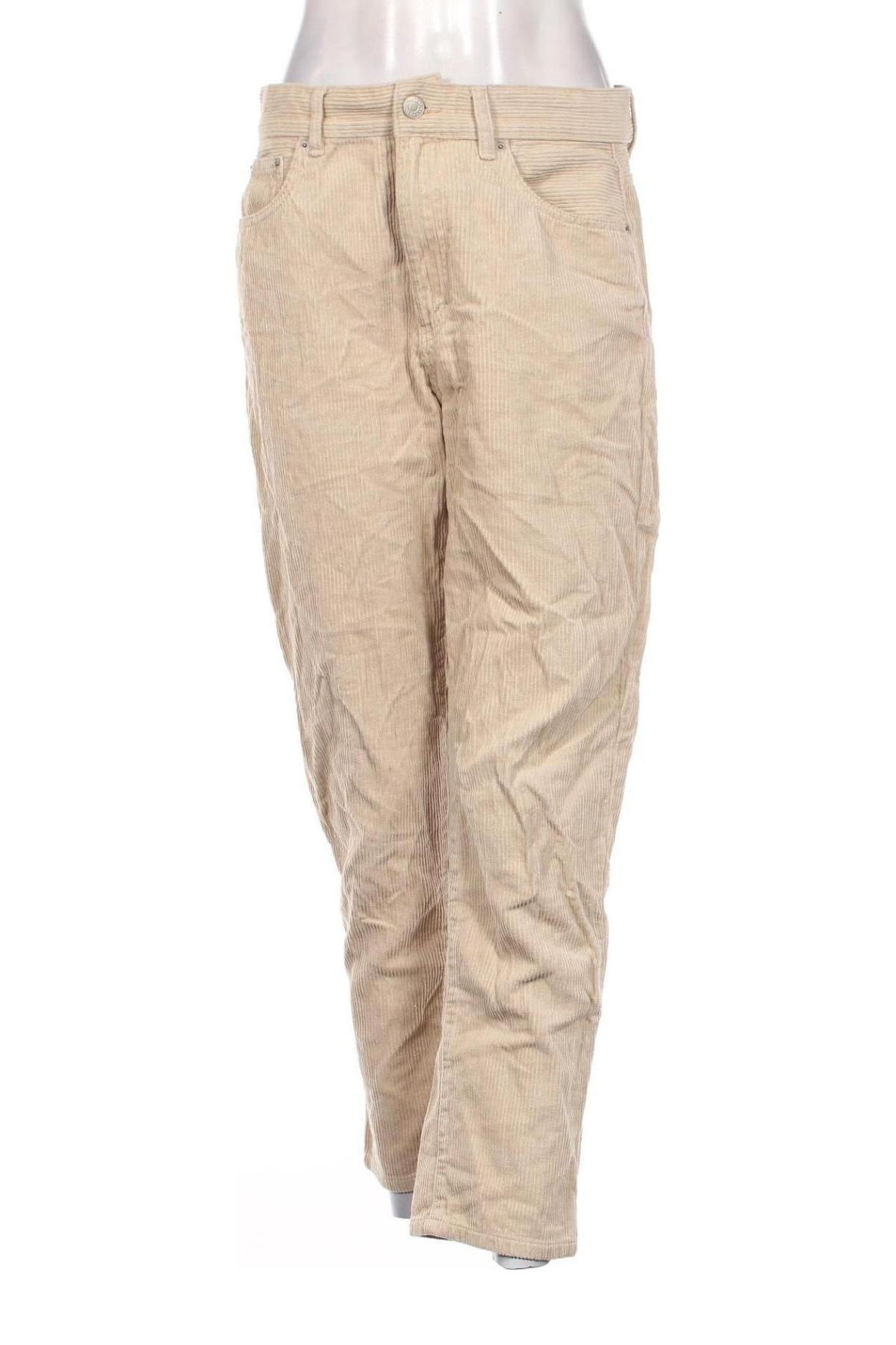 Damen Cordhose Pull&Bear, Größe M, Farbe Beige, Preis 8,99 €