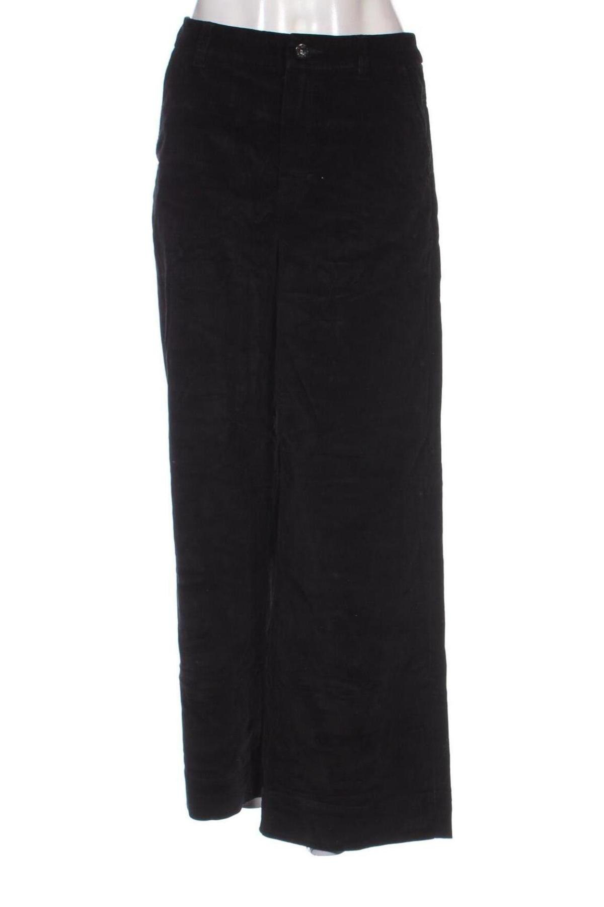 Pantaloni de velvet de femei S.Oliver, Mărime M, Culoare Negru, Preț 63,99 Lei