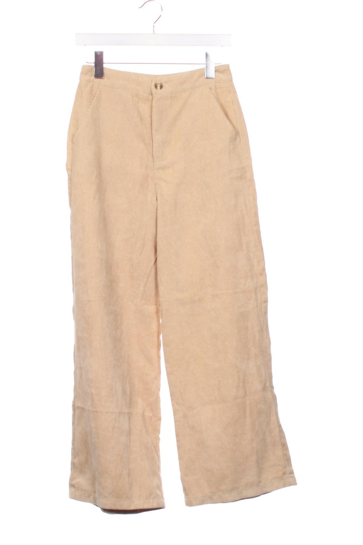 Damen Cordhose SHEIN, Größe XS, Farbe Beige, Preis € 6,99