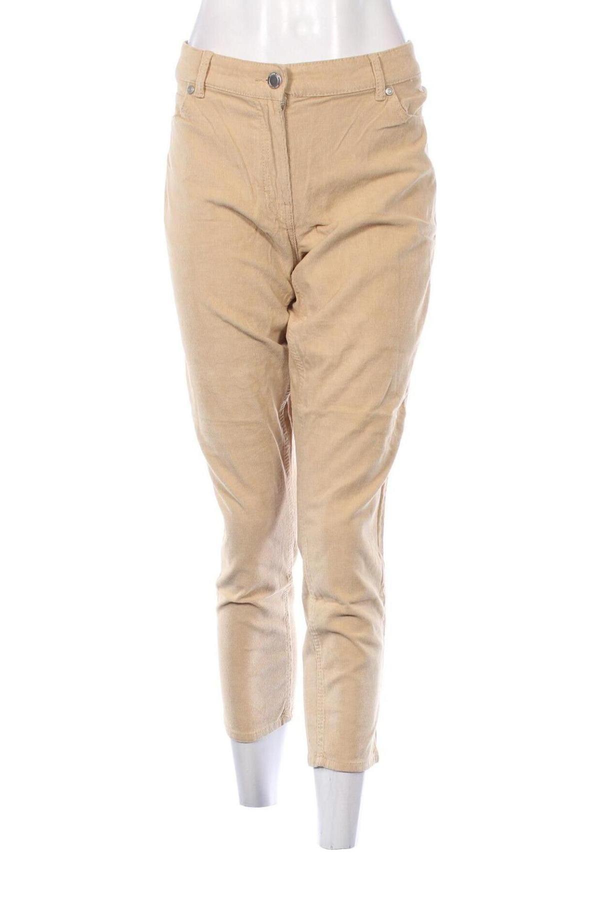 Damen Cordhose Up 2 Fashion, Größe XL, Farbe Beige, Preis € 20,49