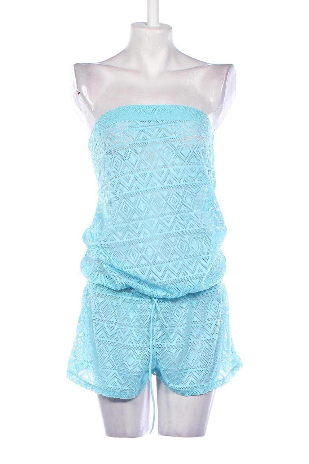 Kurzer Damenoverall, Größe XL, Farbe Blau, Preis € 19,49