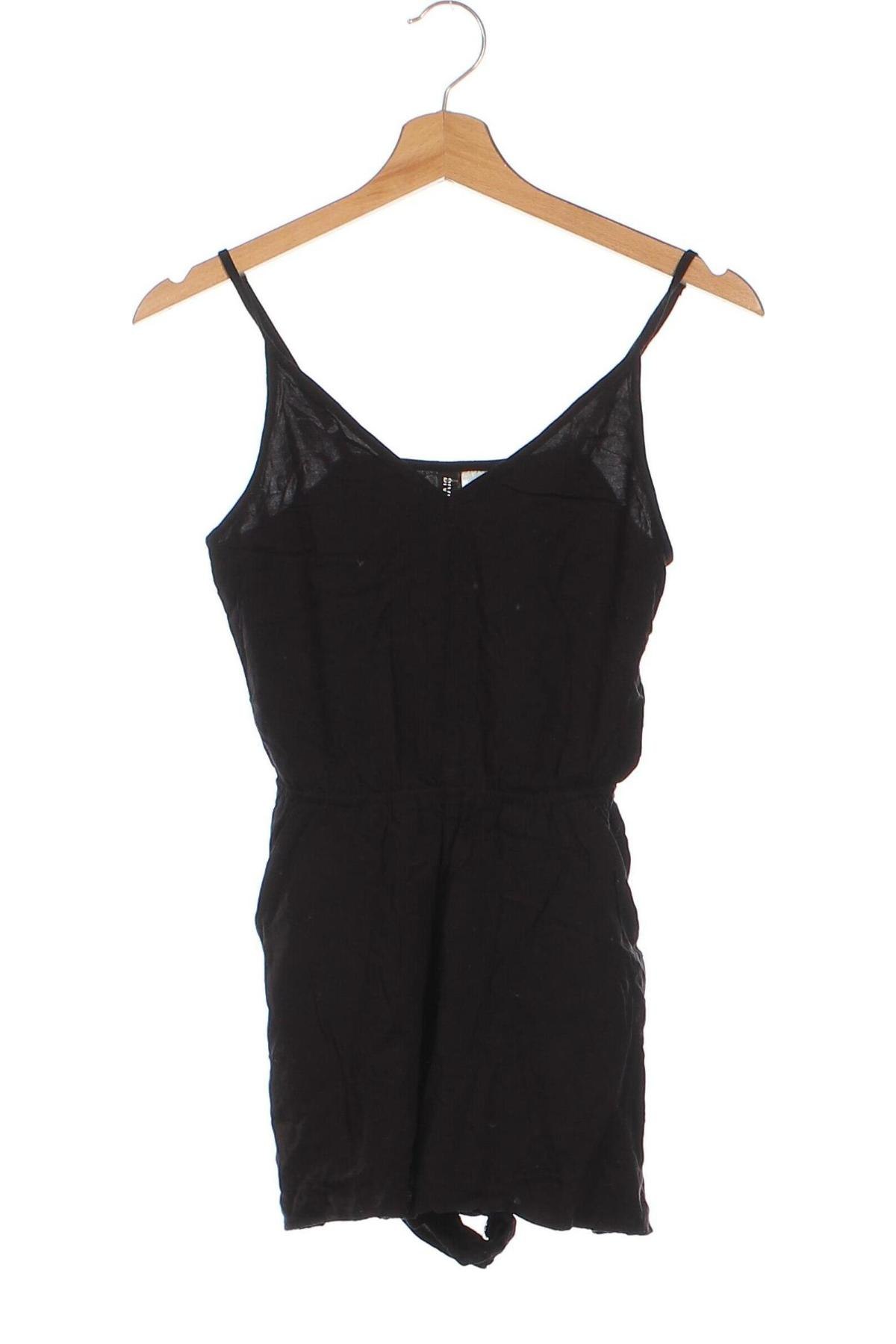 Women's short jumpsuit H&M Divided, Mărime XS, Culoare Negru, Preț 128,99 Lei