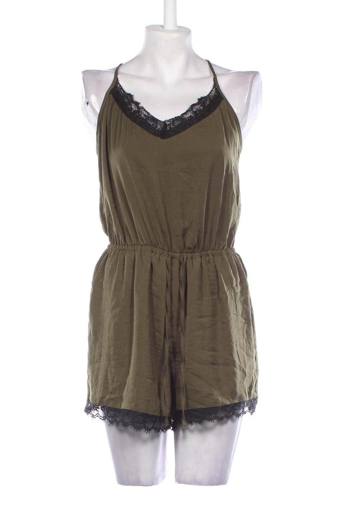 Women's short jumpsuit Hollister, Mărime L, Culoare Verde, Preț 110,99 Lei