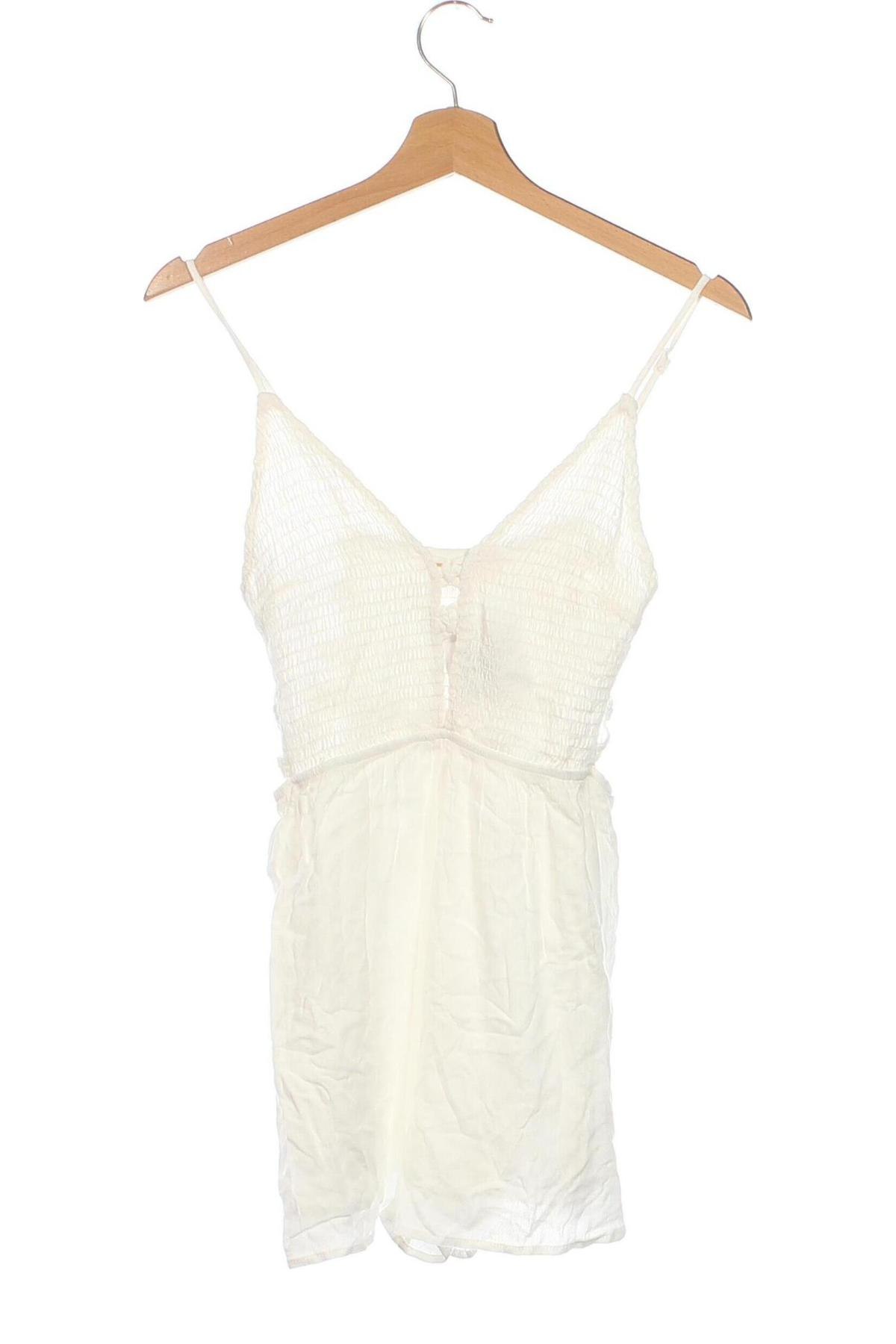 Women's short jumpsuit Illa Illa, Μέγεθος S, Χρώμα Λευκό, Τιμή 16,99 €