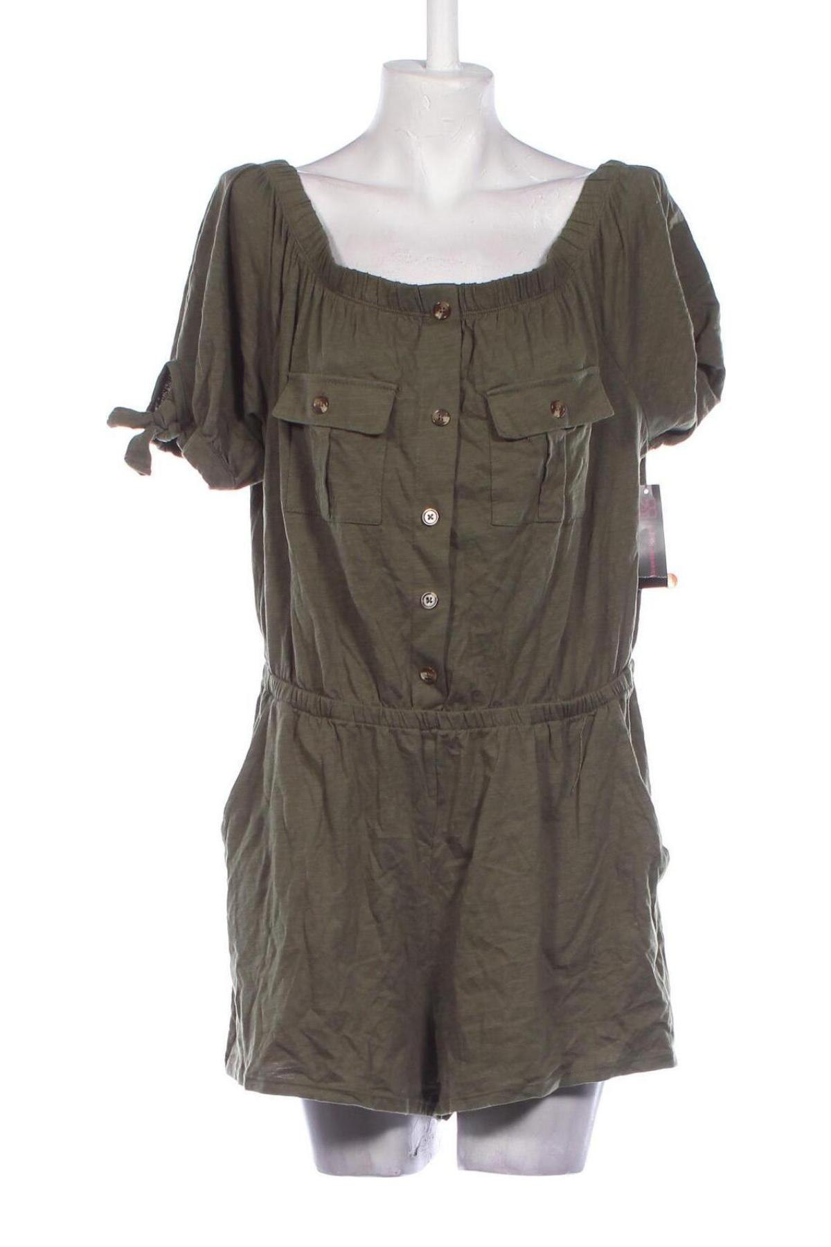 Women's short jumpsuit Nobo, Μέγεθος XL, Χρώμα Πράσινο, Τιμή 46,99 €