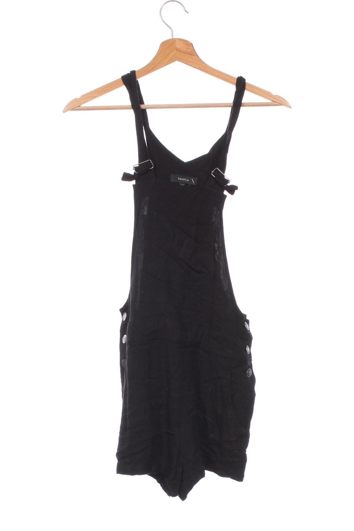 Women's short jumpsuit Talula, Mărime XXS, Culoare Negru, Preț 70,99 Lei