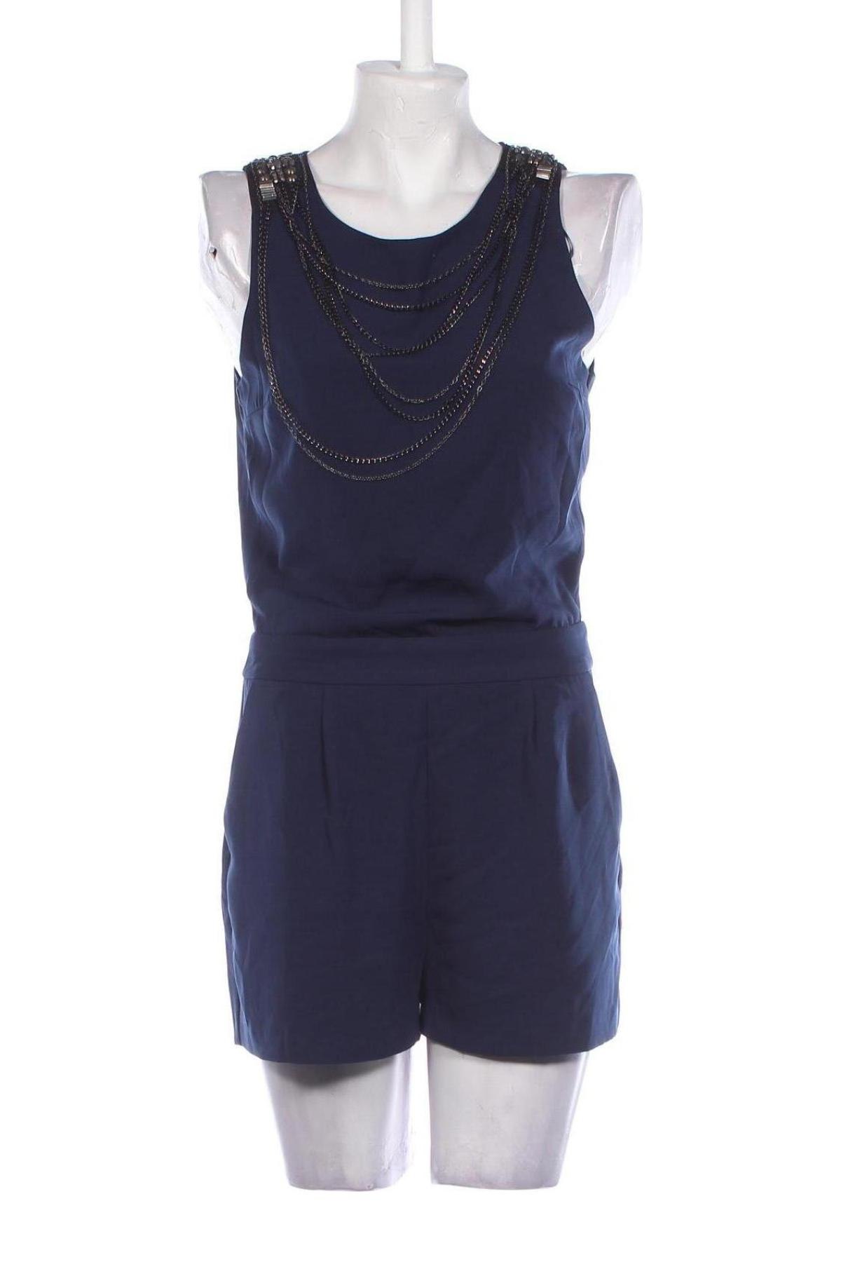 Women's short jumpsuit Zara, Mărime S, Culoare Albastru, Preț 110,99 Lei