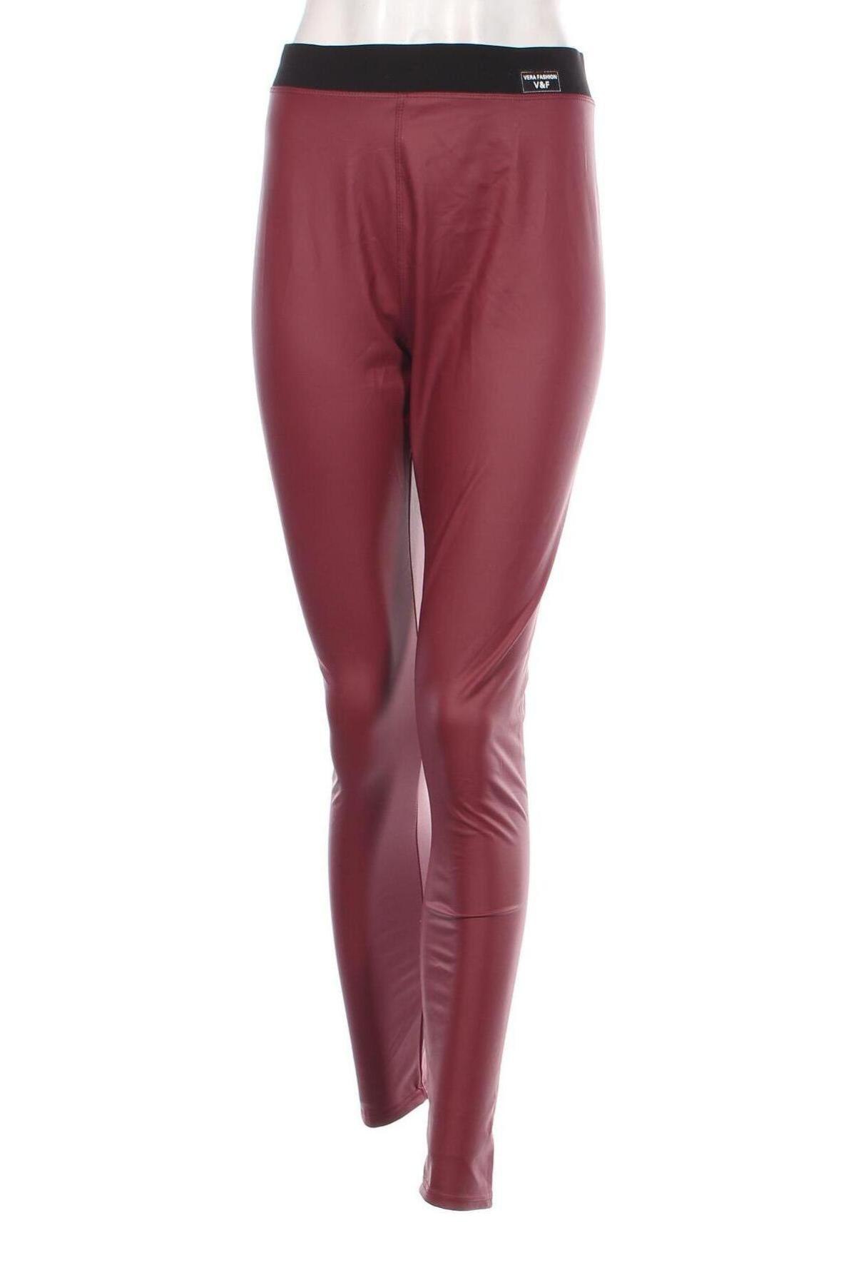 Damskie legginsy, Rozmiar L, Kolor Czerwony, Cena 60,99 zł