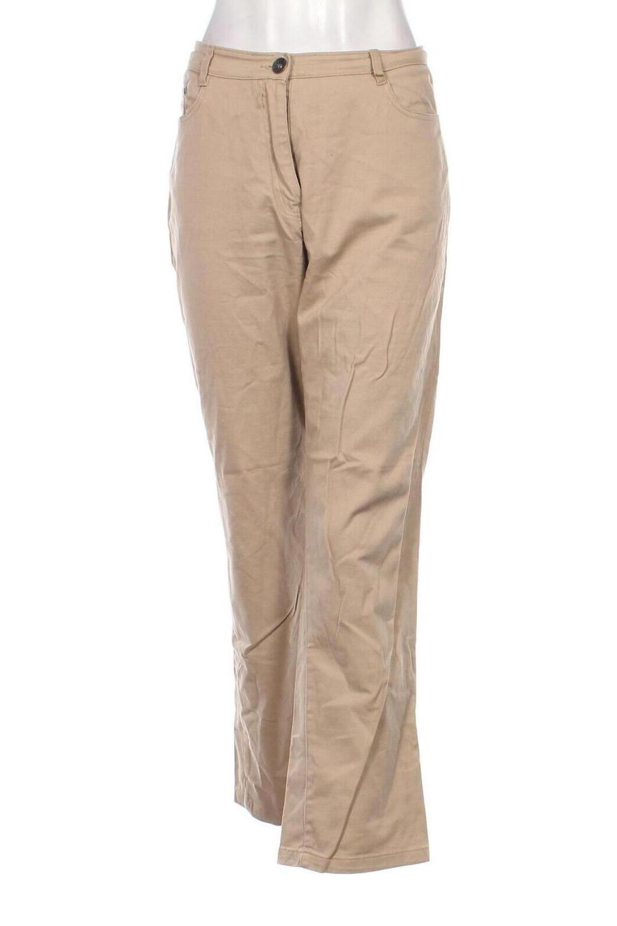 Damenhose, Größe 3XL, Farbe Beige, Preis 8,99 €