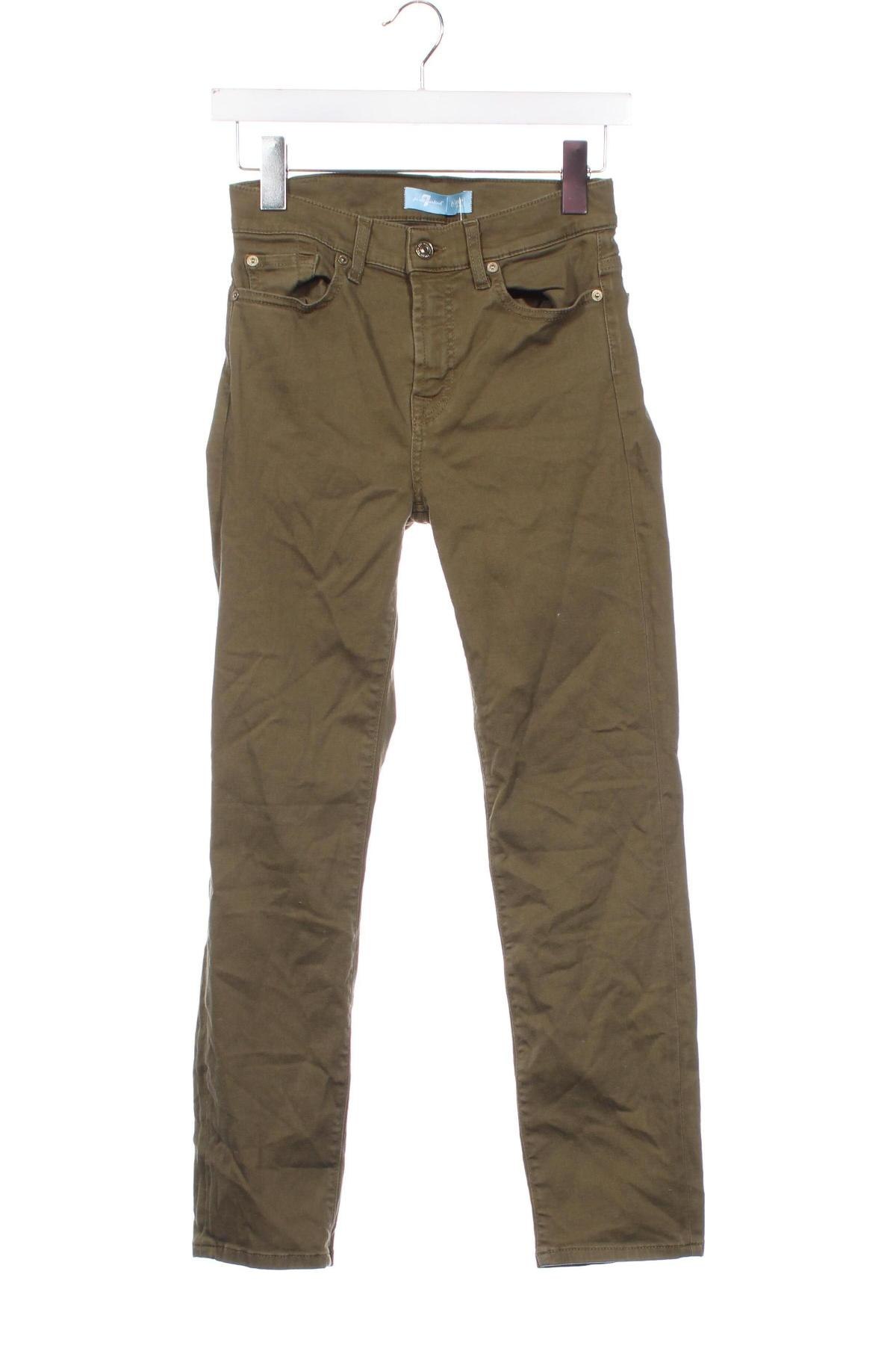 Pantaloni de femei 7 For All Mankind, Mărime L, Culoare Verde, Preț 168,99 Lei