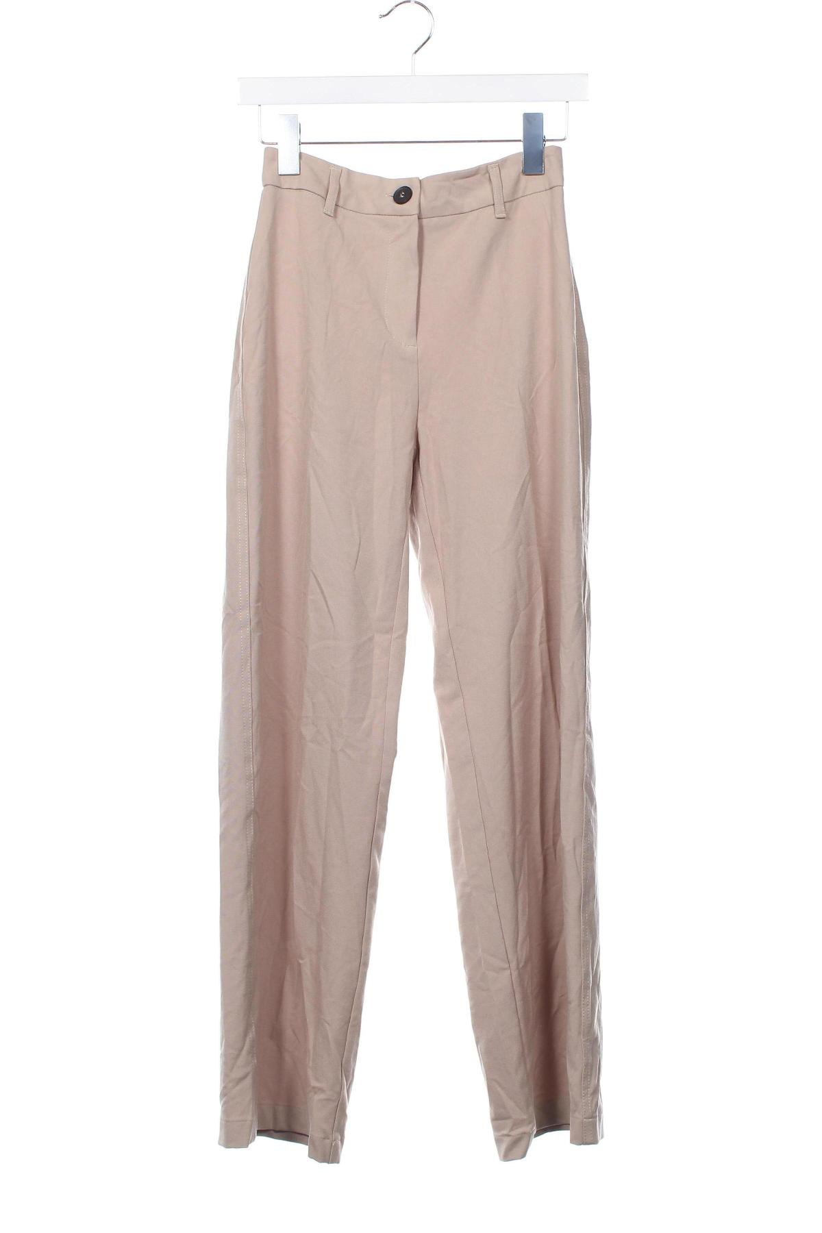 Damenhose Bershka, Größe XS, Farbe Beige, Preis € 5,99