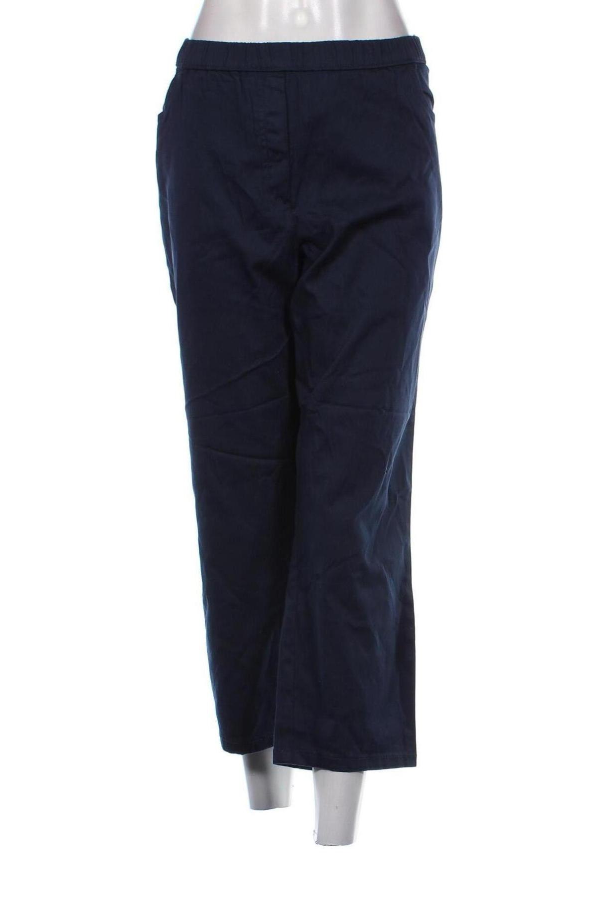 Pantaloni de femei Bpc Bonprix Collection, Mărime 3XL, Culoare Albastru, Preț 43,99 Lei