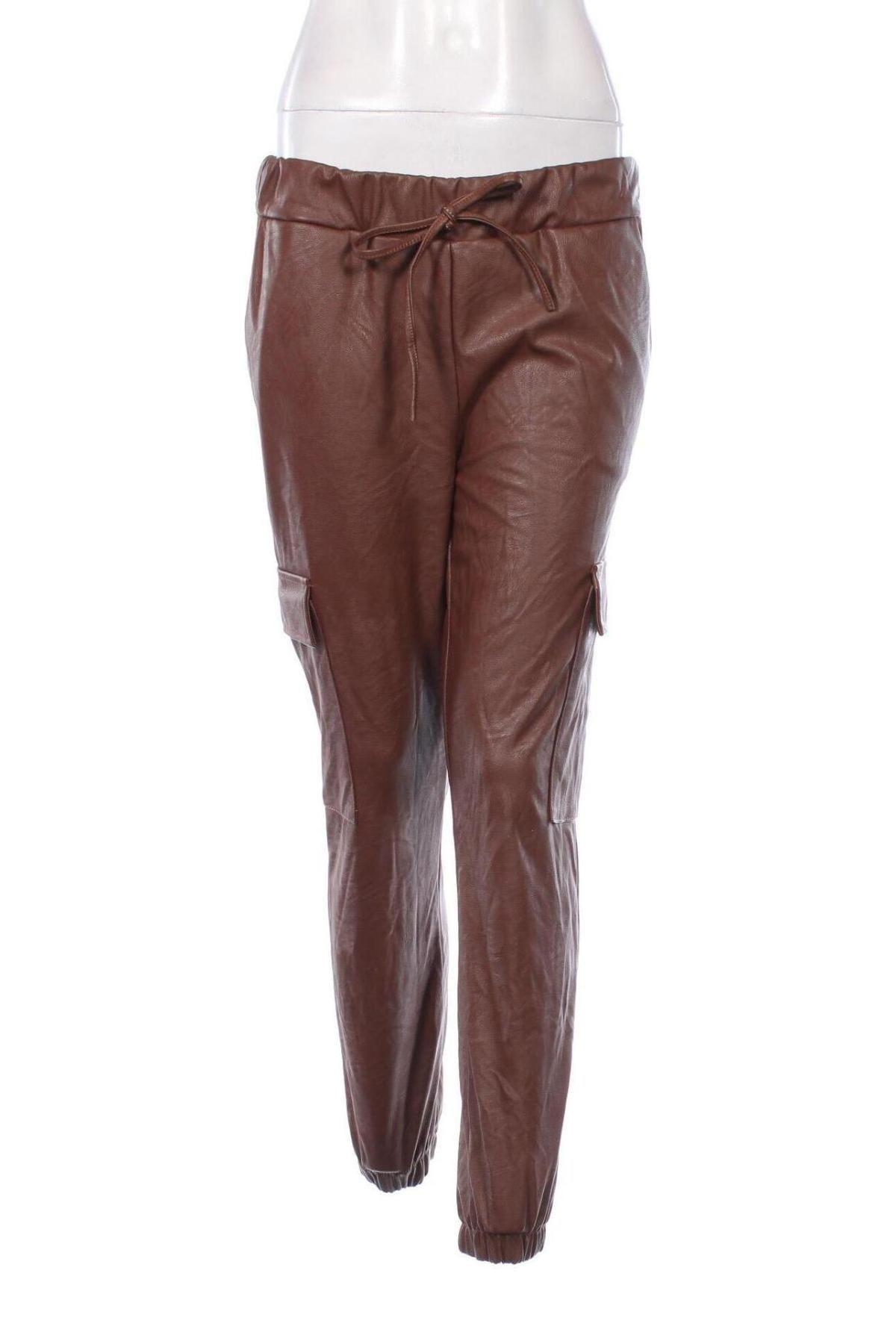 Pantaloni de femei Estee Brown, Mărime S, Culoare Maro, Preț 33,99 Lei