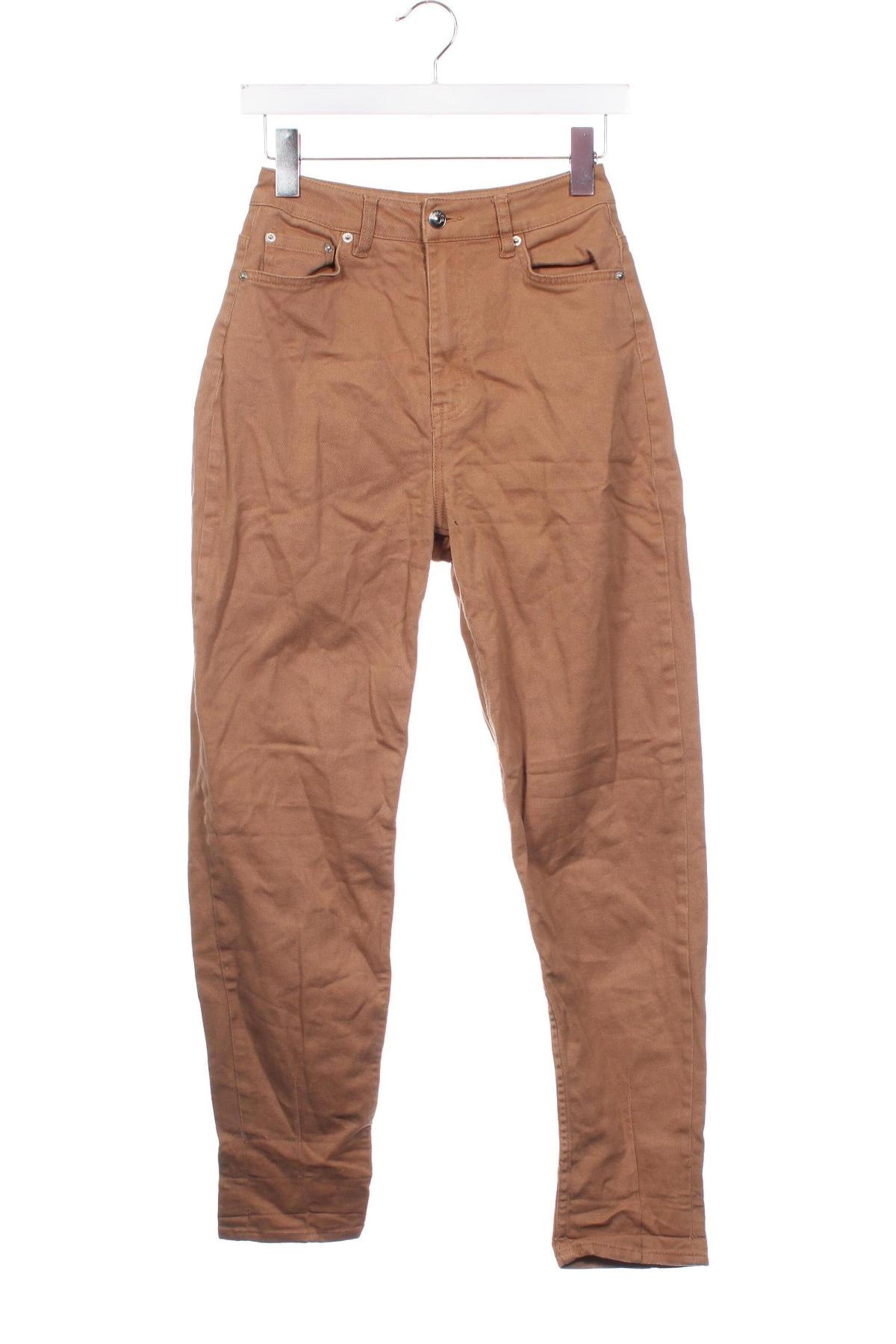 Damenhose H&M Divided, Größe XS, Farbe Beige, Preis 5,99 €