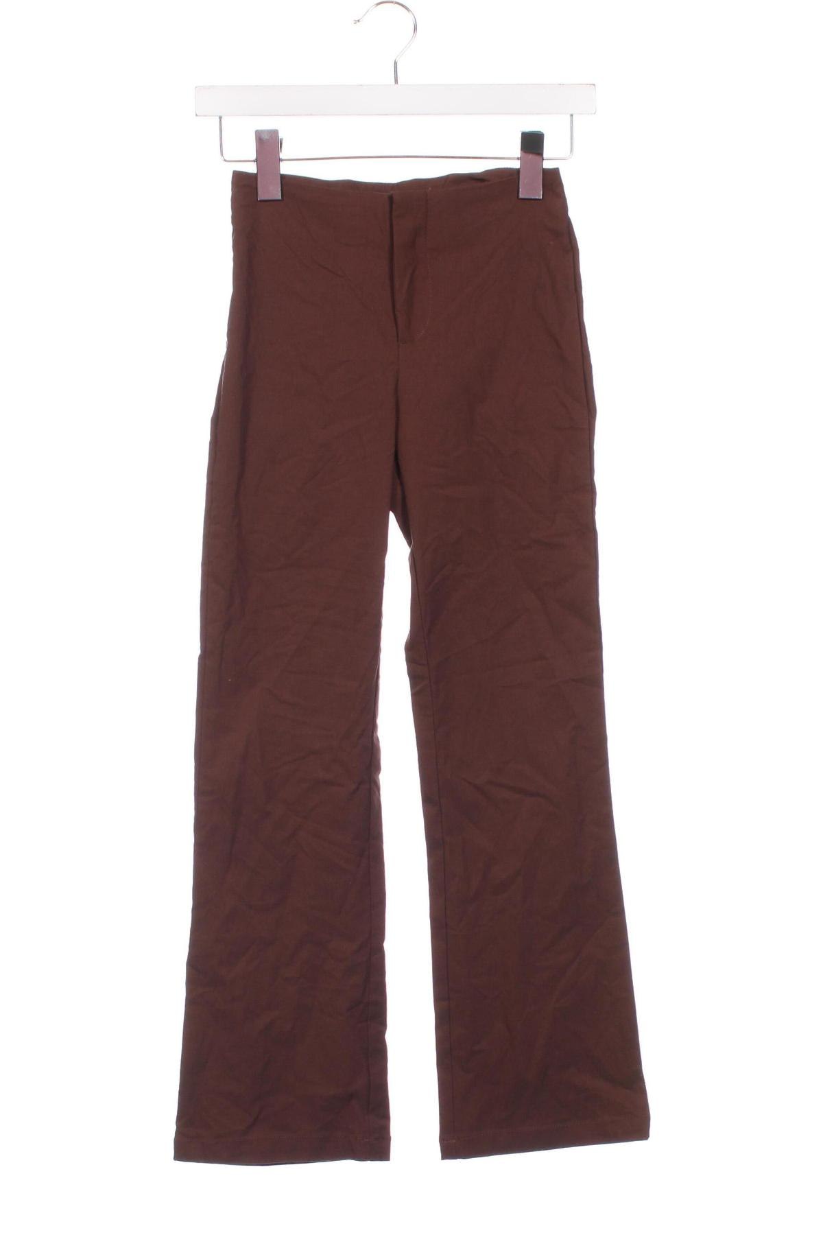 Pantaloni de femei H&M Divided, Mărime XS, Culoare Maro, Preț 33,99 Lei