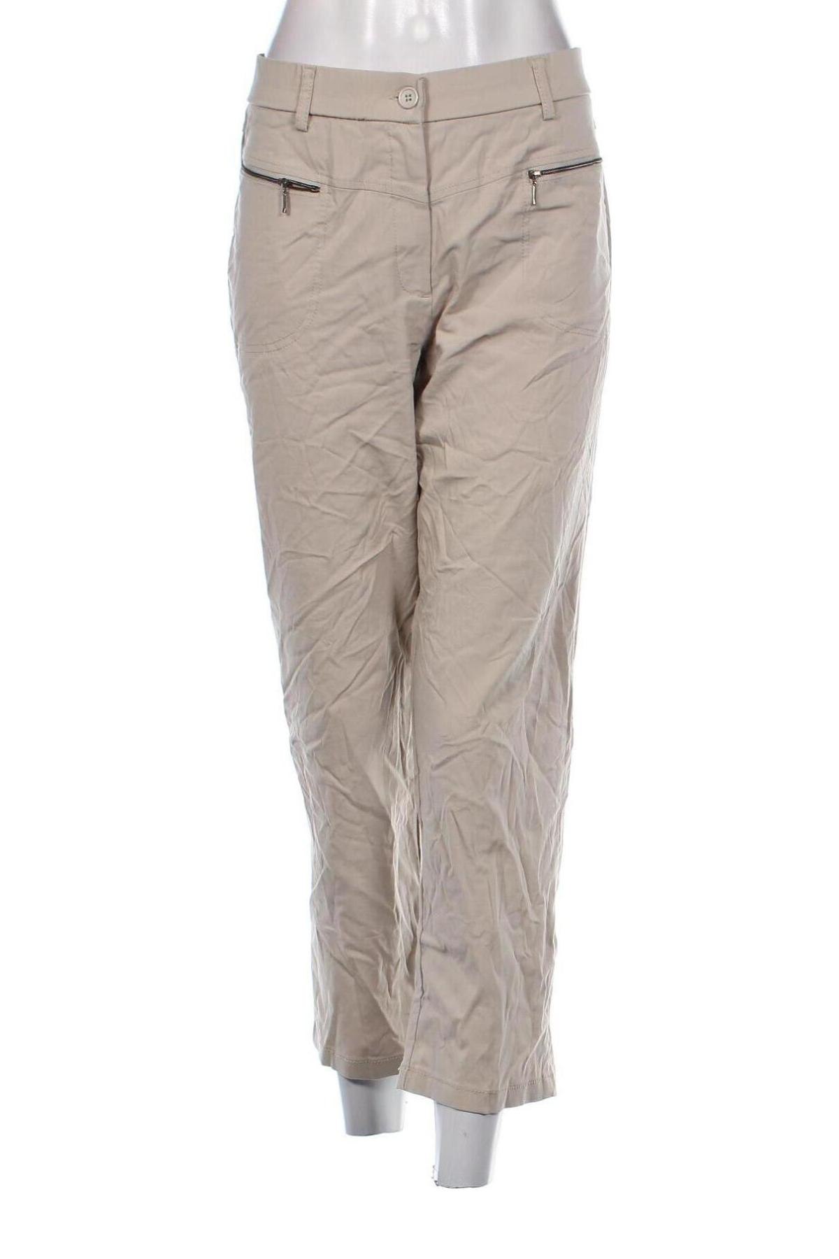 Damenhose Helena Vera, Größe L, Farbe Beige, Preis 6,99 €