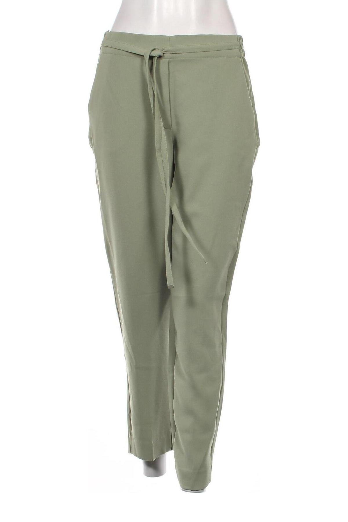 Pantaloni de femei Mango, Mărime M, Culoare Verde, Preț 39,99 Lei