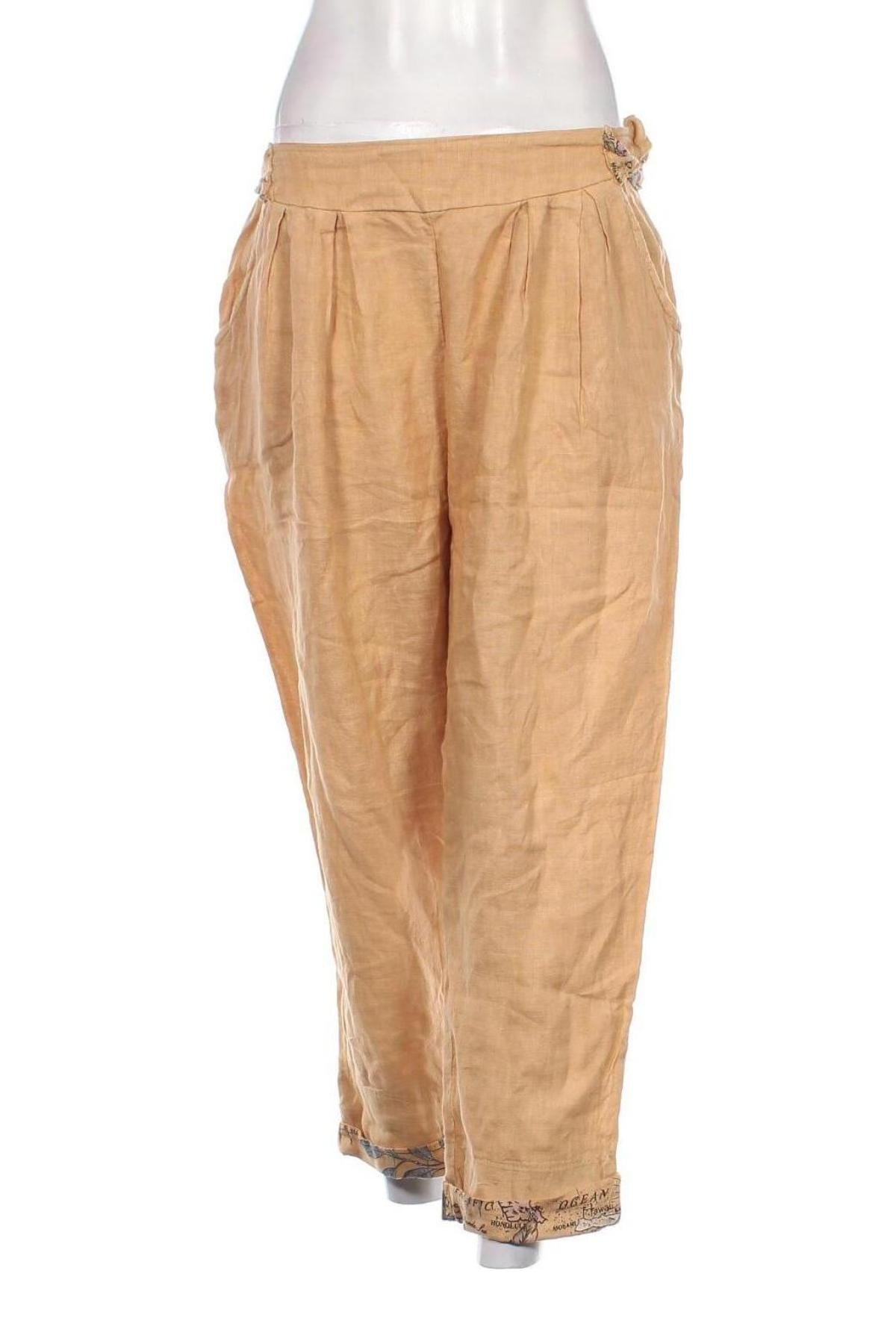 Damenhose NEW COLLECTION, Größe M, Farbe Beige, Preis 10,99 €