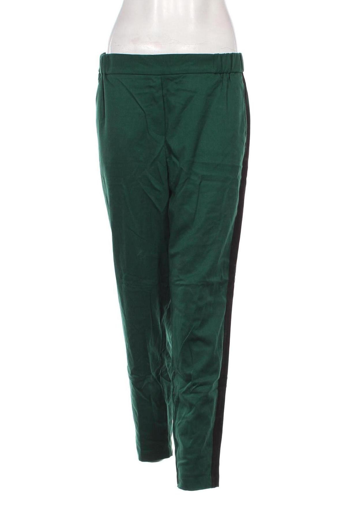 Pantaloni de femei Reserved, Mărime L, Culoare Verde, Preț 43,99 Lei