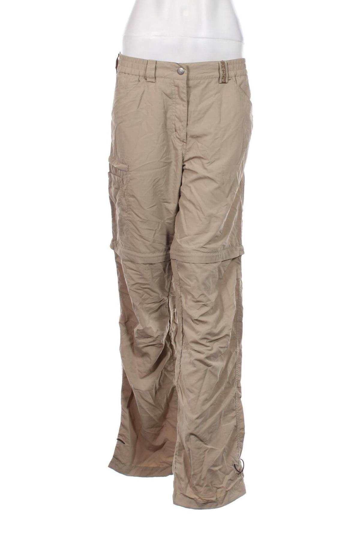 Damenhose Vaude, Größe M, Farbe Beige, Preis 36,99 €