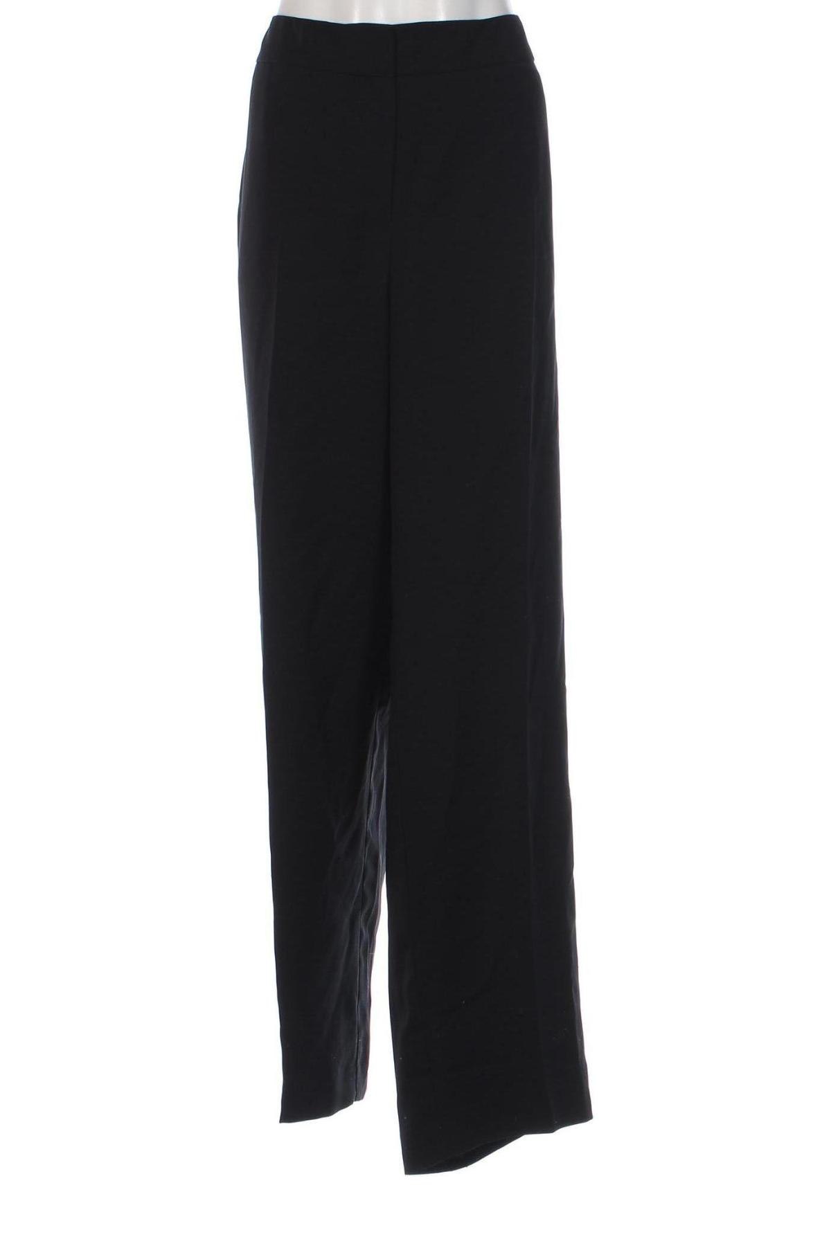 Pantaloni de femei Violeta by Mango, Mărime 3XL, Culoare Negru, Preț 114,99 Lei