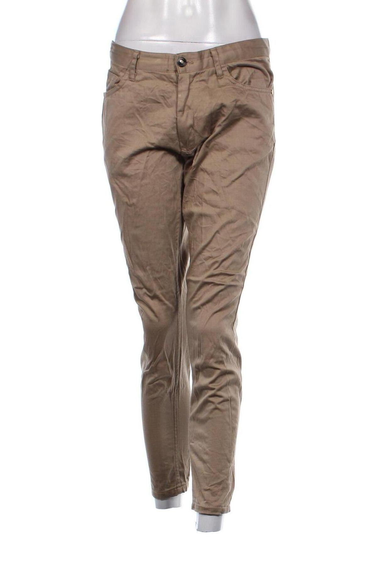 Damenhose Zara, Größe M, Farbe Beige, Preis 5,99 €