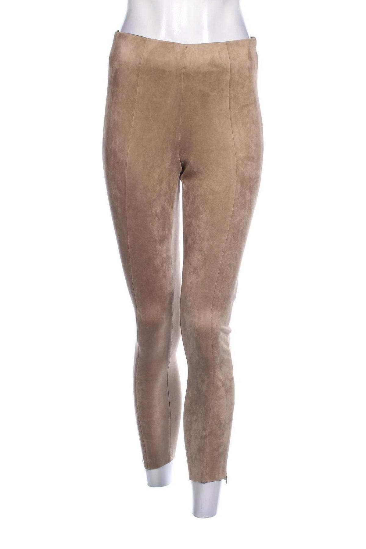 Damenhose Zara, Größe M, Farbe Beige, Preis 18,99 €