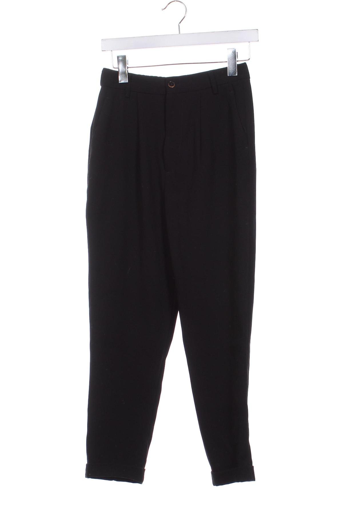 Pantaloni de femei Zara, Mărime XS, Culoare Negru, Preț 151,61 Lei