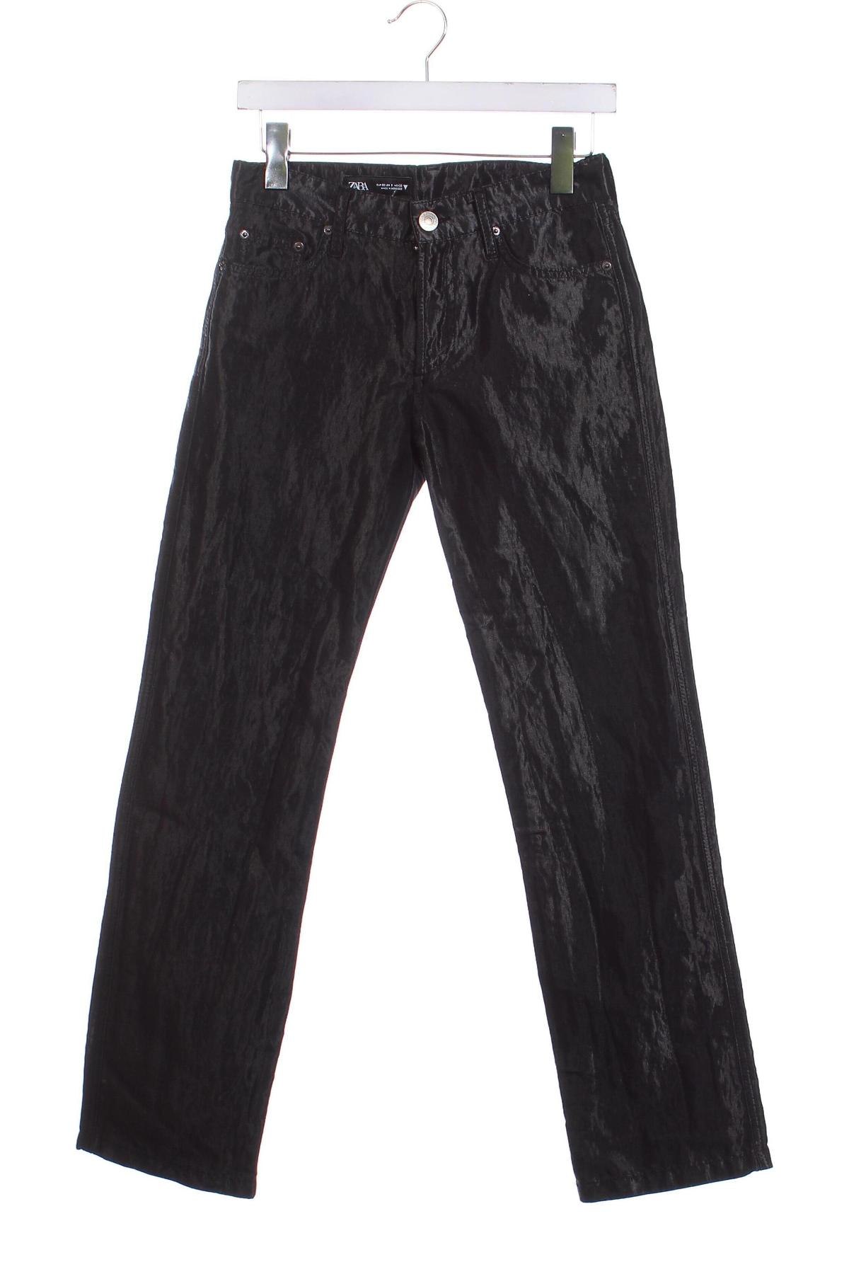 Pantaloni de femei Zara, Mărime XXS, Culoare Negru, Preț 91,84 Lei