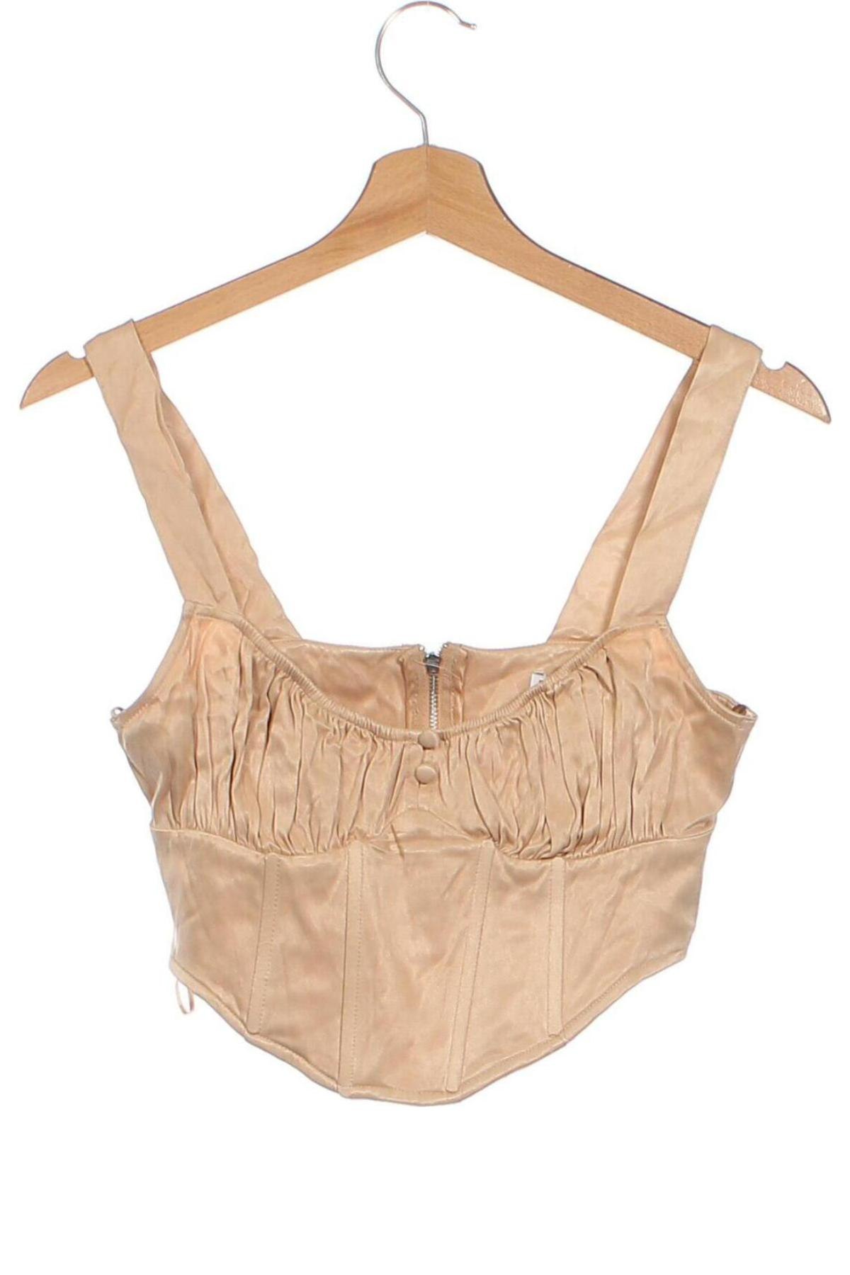 Damentop Zara, Größe XS, Farbe Beige, Preis € 5,49