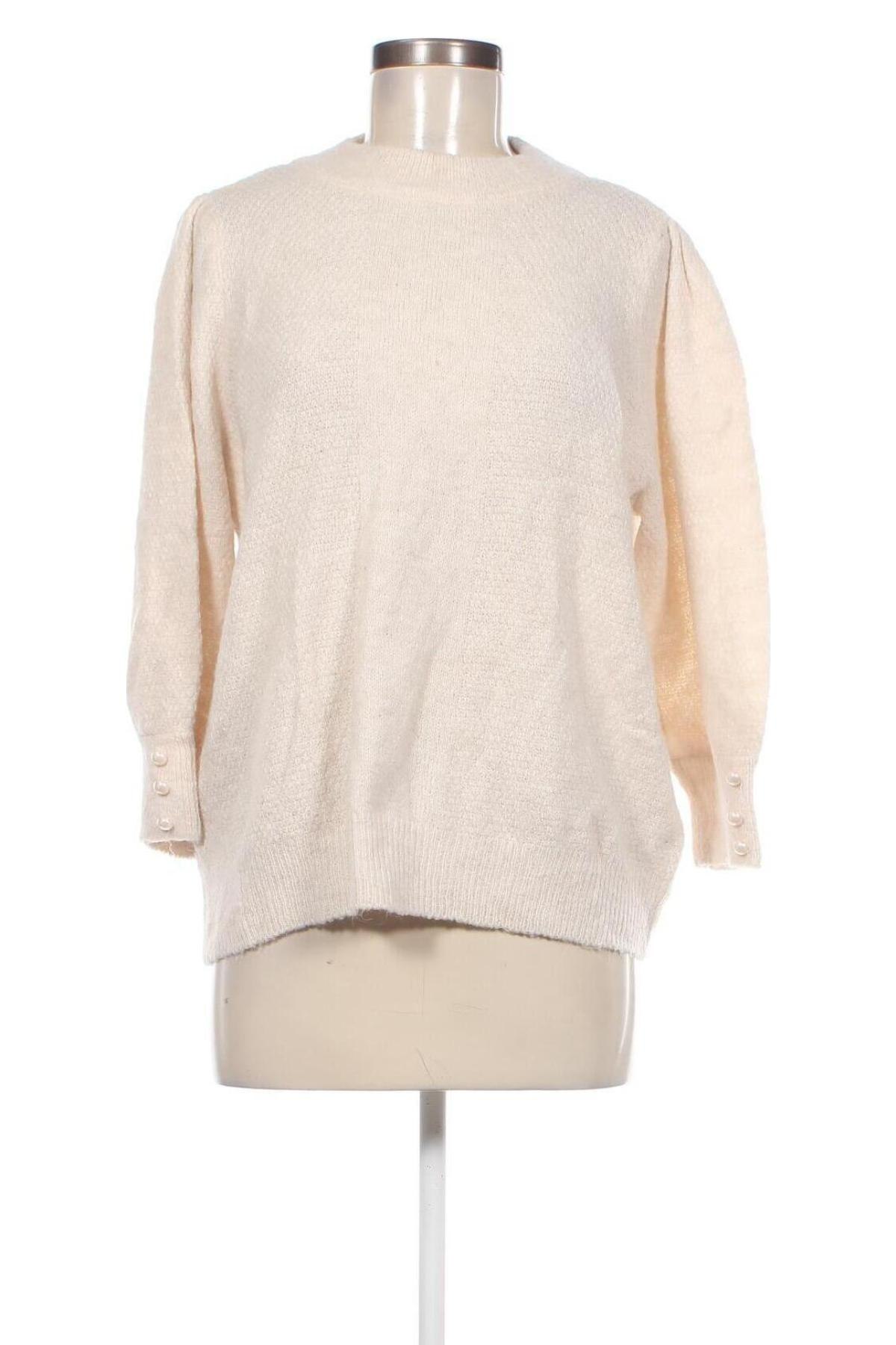 Damenpullover, Größe M, Farbe Beige, Preis 6,99 €