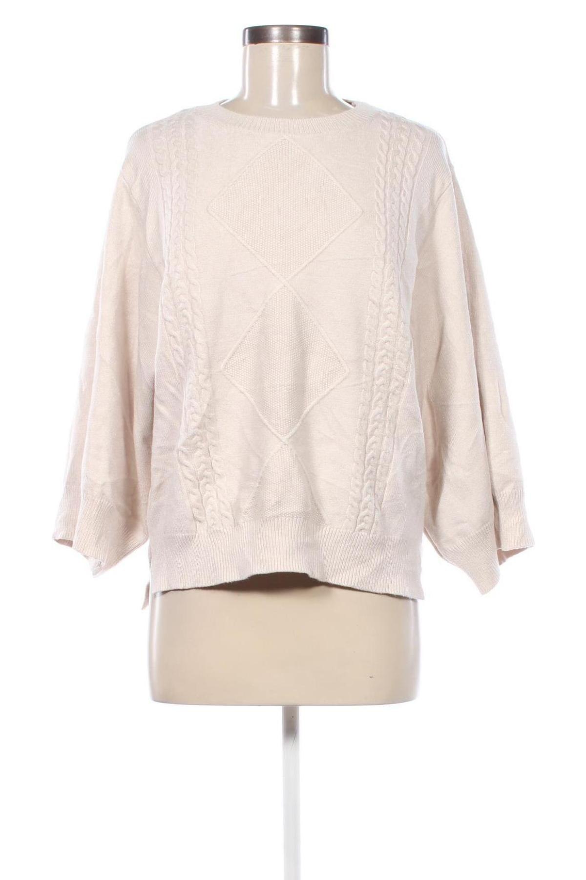 Damenpullover, Größe L, Farbe Beige, Preis € 20,49