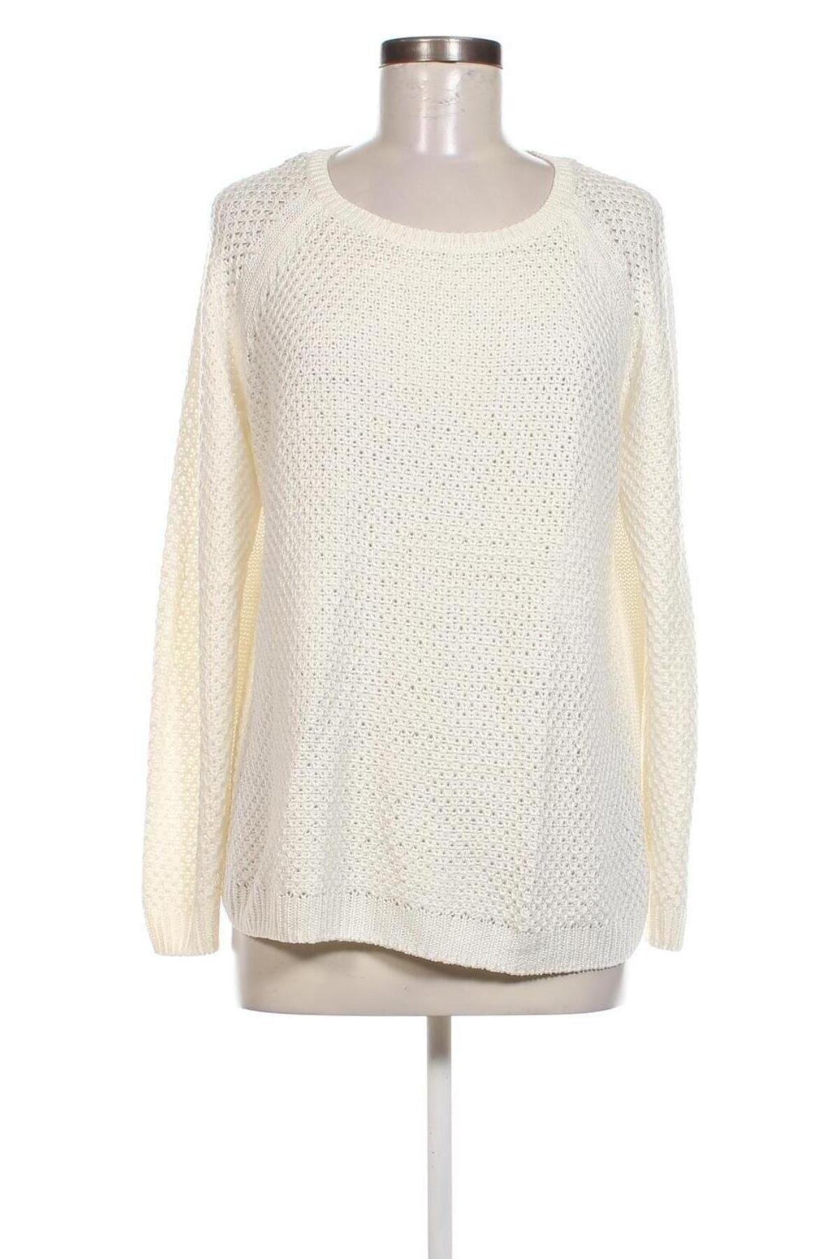 Damenpullover, Größe M, Farbe Ecru, Preis 7,49 €