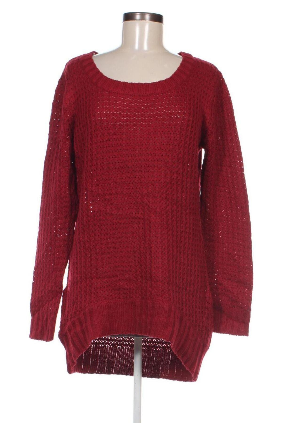 Damski sweter, Rozmiar XL, Kolor Czerwony, Cena 92,99 zł