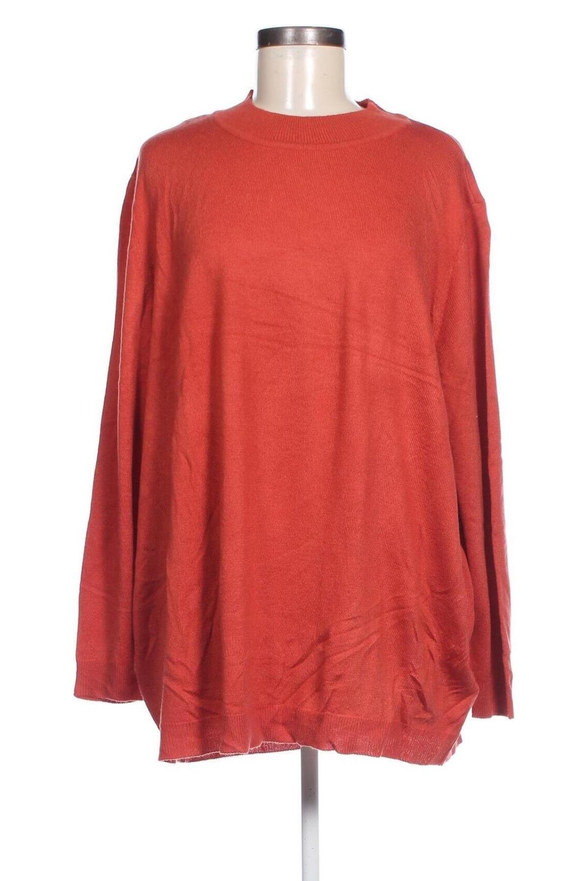 Damenpullover, Größe 3XL, Farbe Orange, Preis 7,49 €