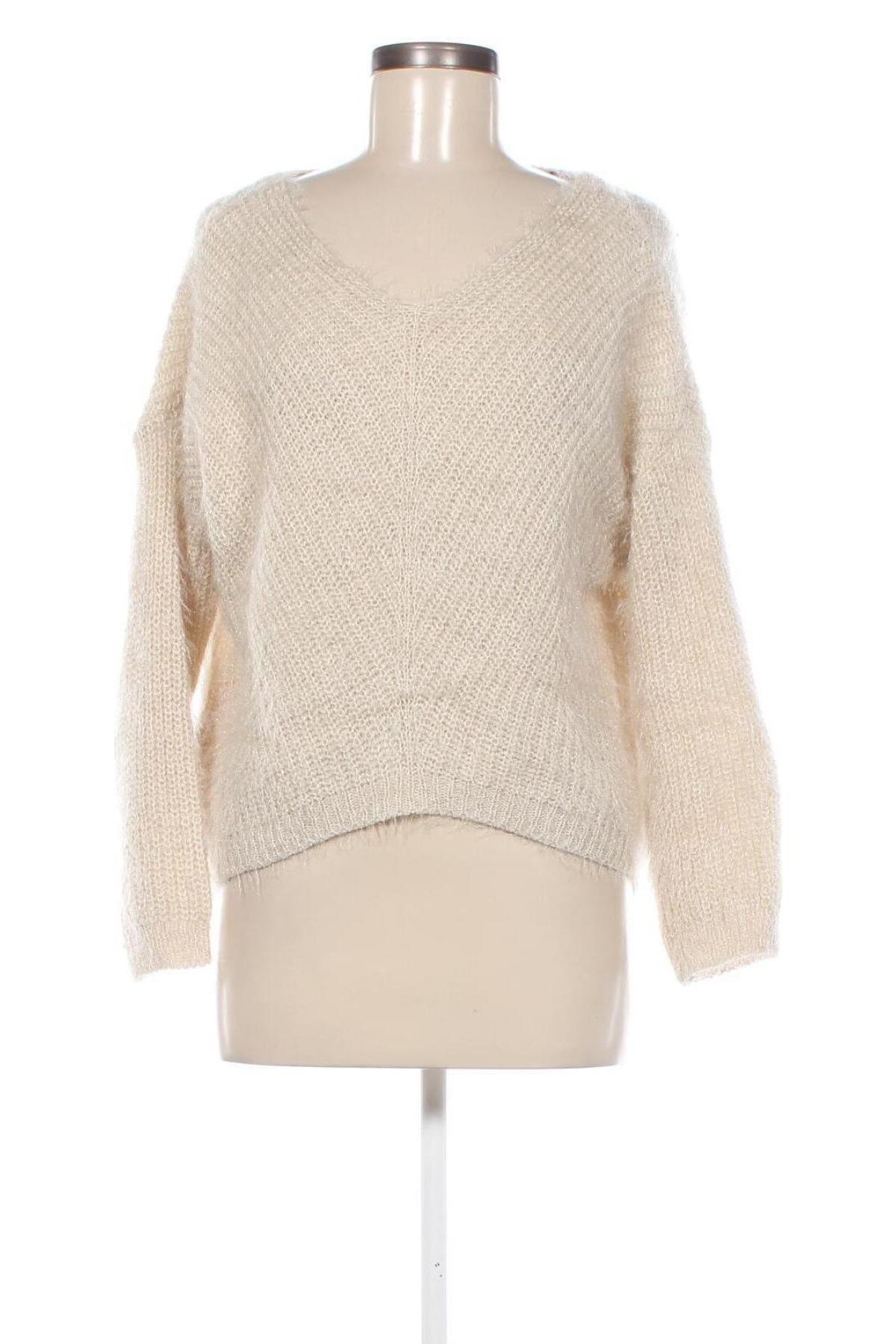 Damenpullover, Größe S, Farbe Ecru, Preis 20,49 €