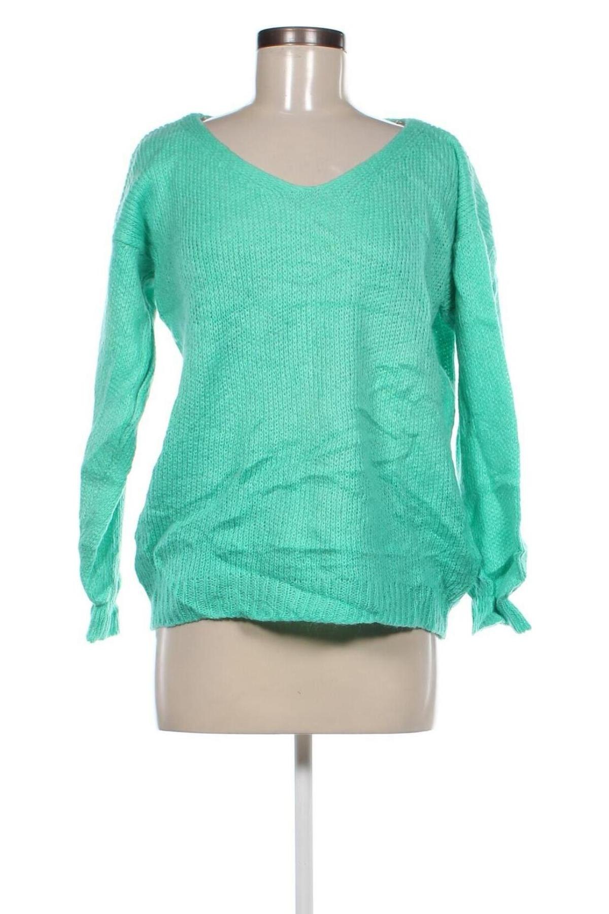 Damenpullover, Größe M, Farbe Blau, Preis 5,49 €